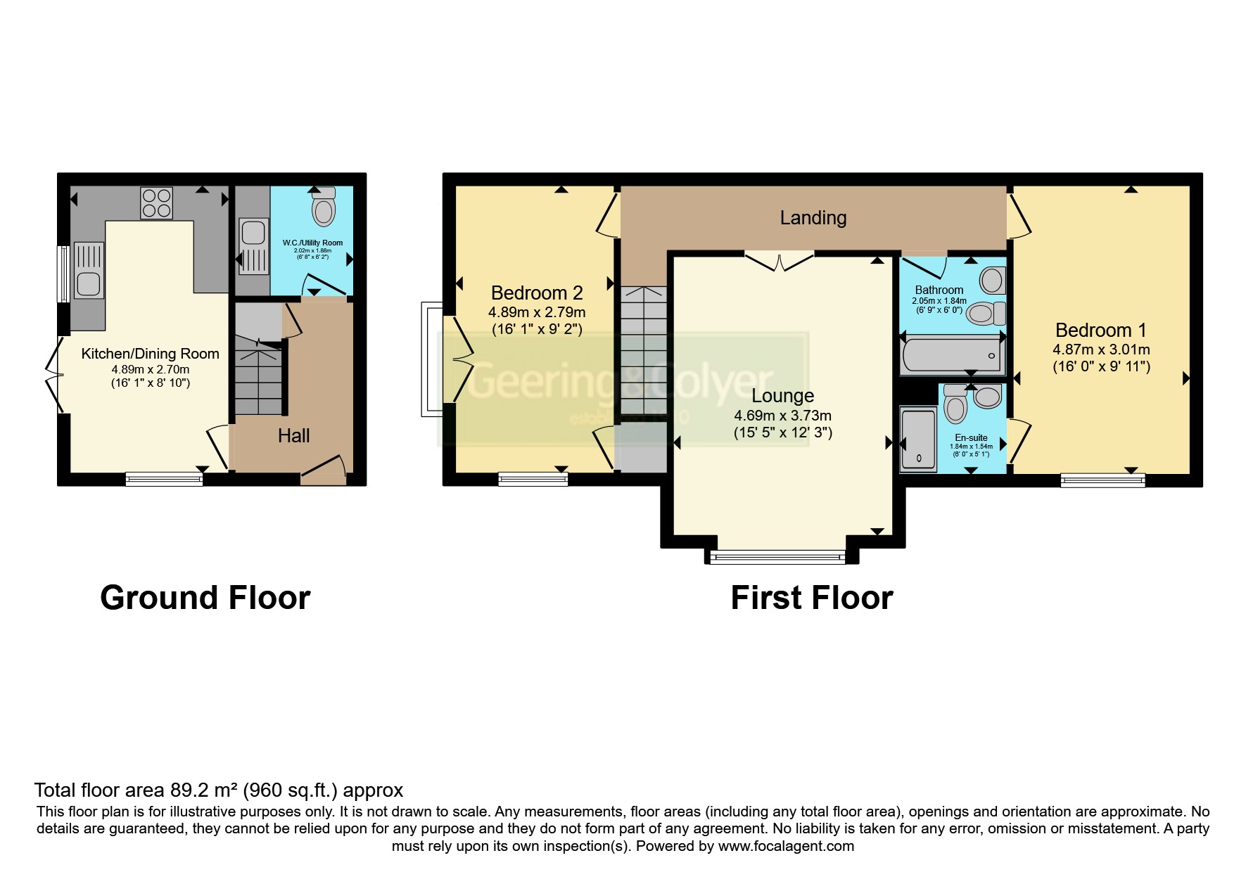 Flat 6,, The Elms, New Romney floorplan