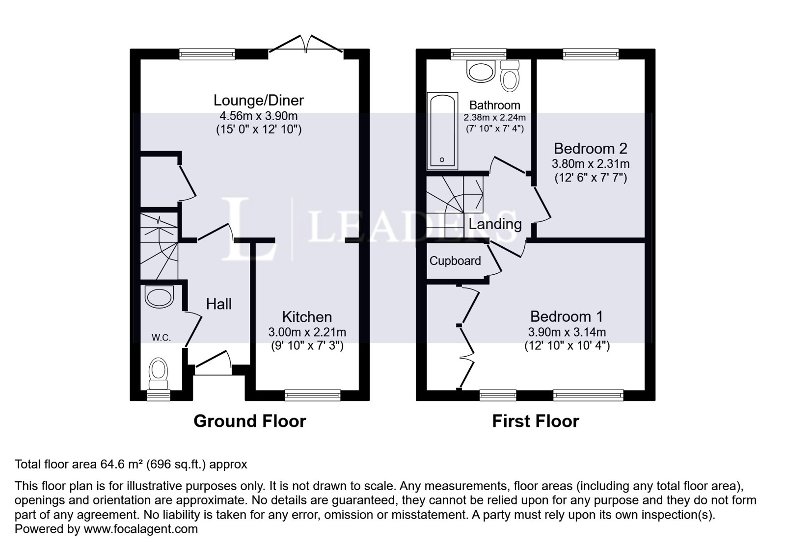 20, Near Side, Northamptonshire floorplan