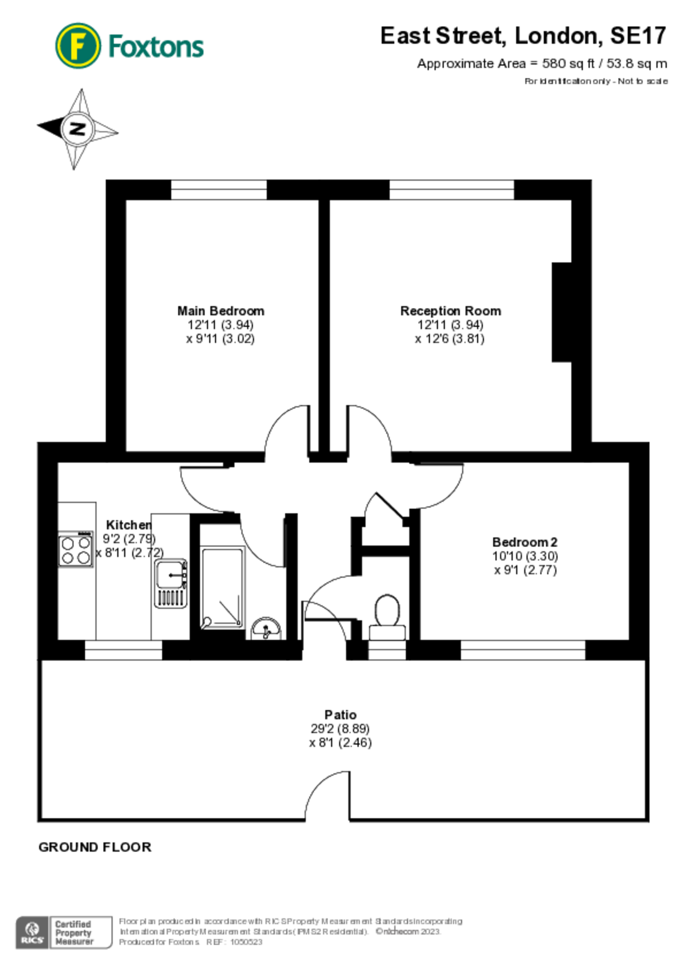 East Street, Elephant and Castle floorplan