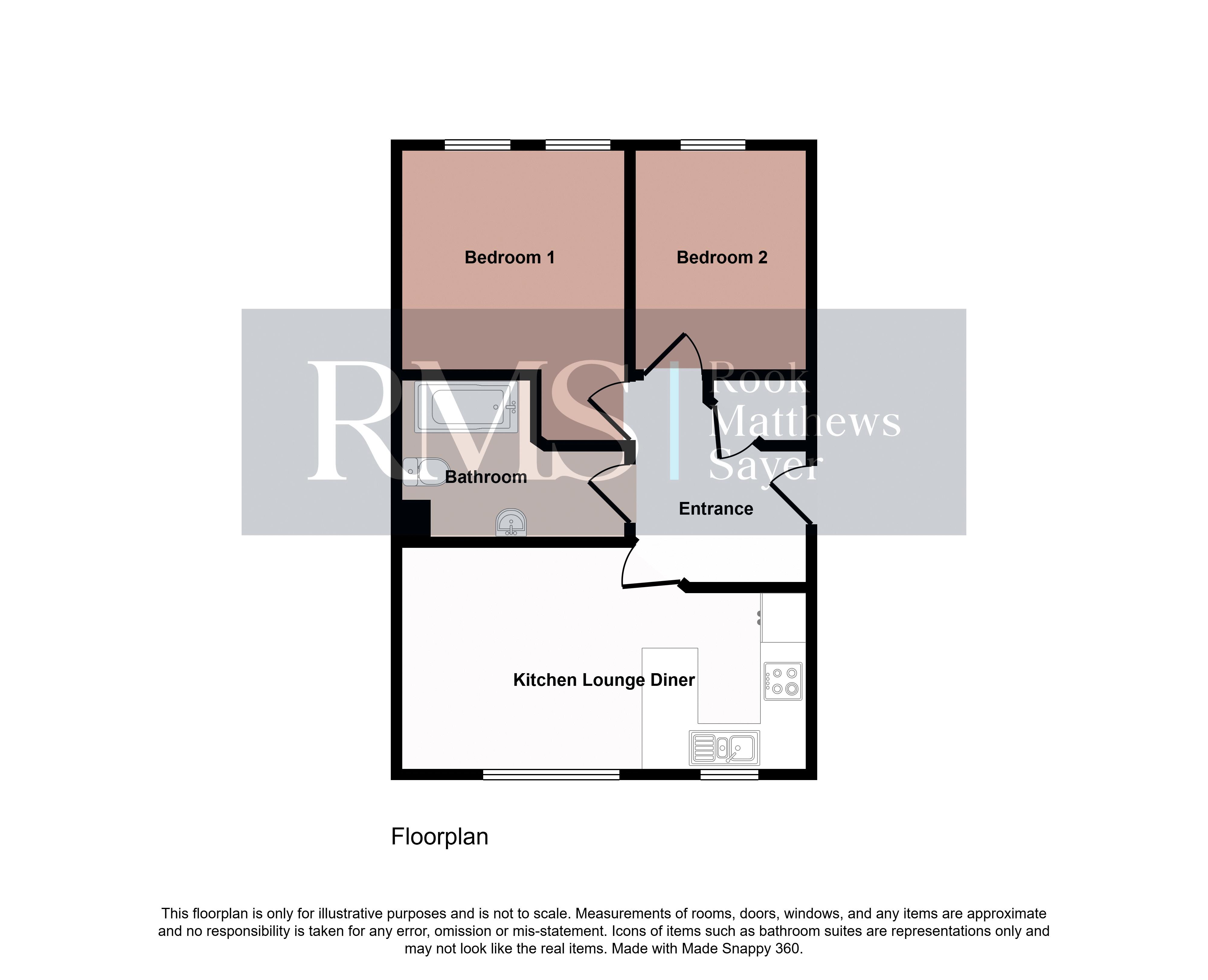 10 Verano Apartments, 120 Whitley Road, Whitley Bay floorplan