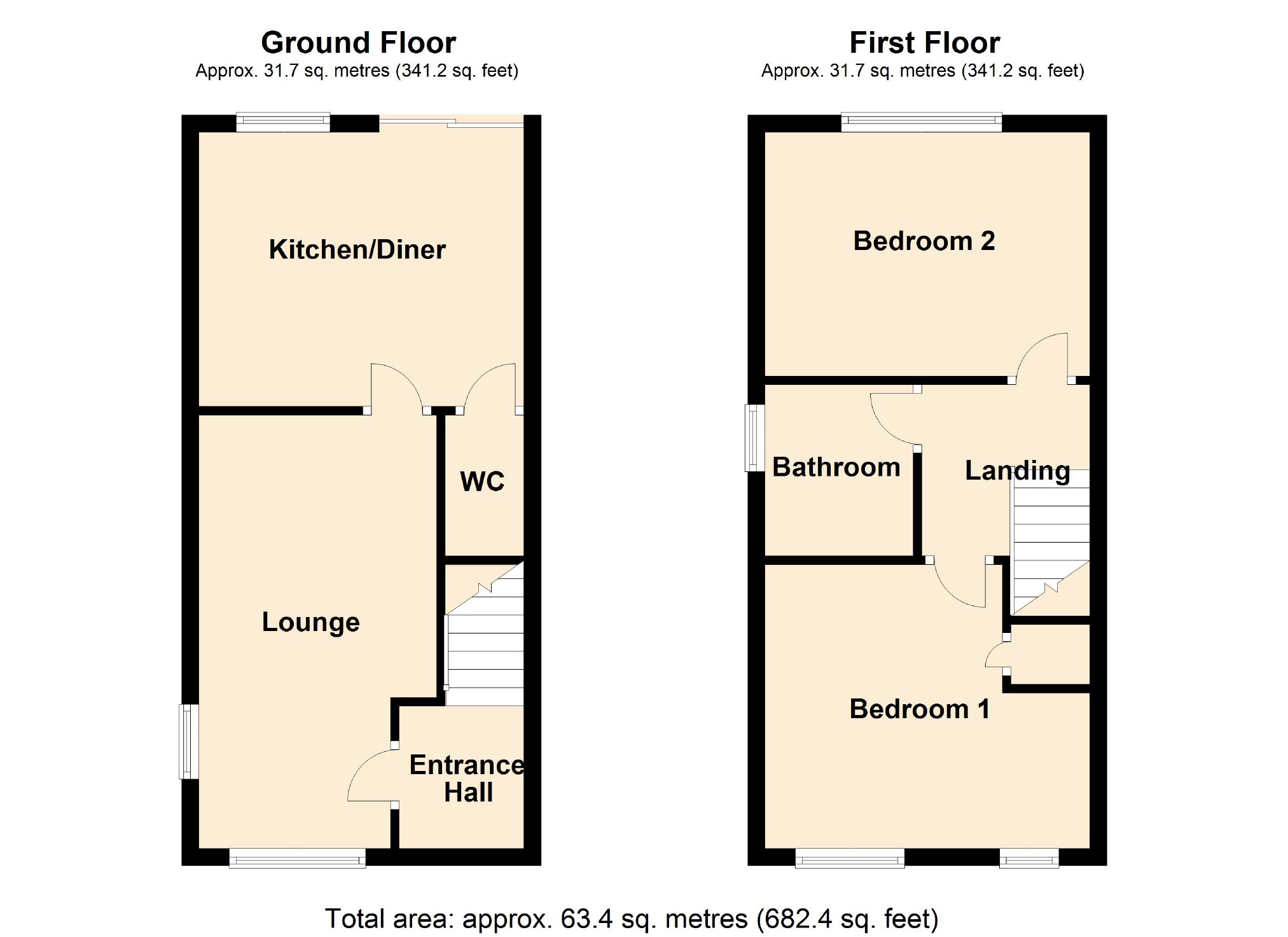 2 Bedrooms End terrace house for sale in Higher Meadows, Levenshulme, Manchester M19