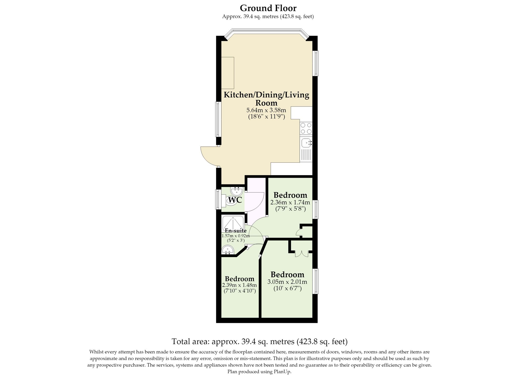 Swift Loire, Coast Road, Lowestoft floorplan