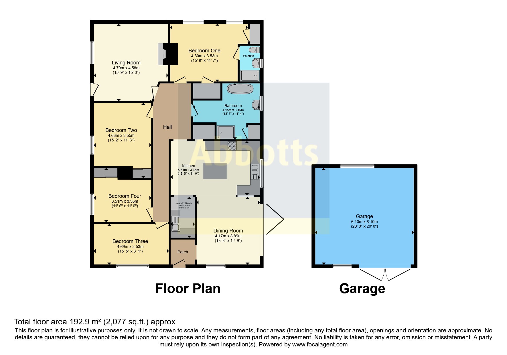 Myrtle Cottage,, Slough Lane, Colchester floorplan