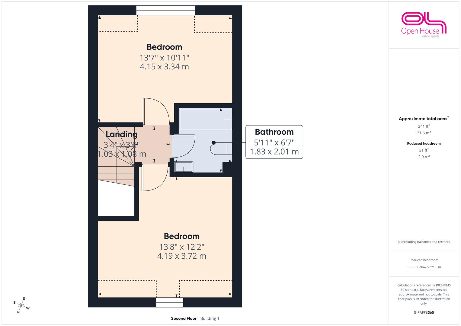 42, Avondale Circle, Stafford floorplan
