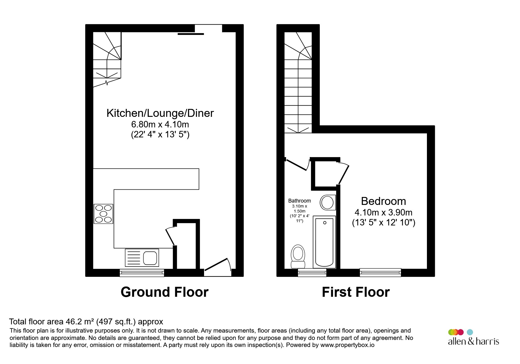 19, Swallow Drive, Frome floorplan