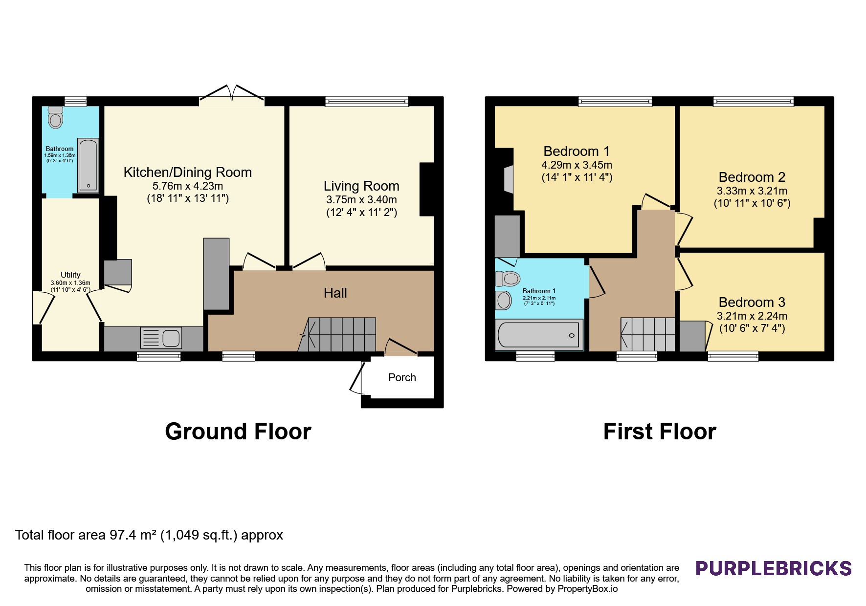 5, Pound Bank, Kidderminster floorplan