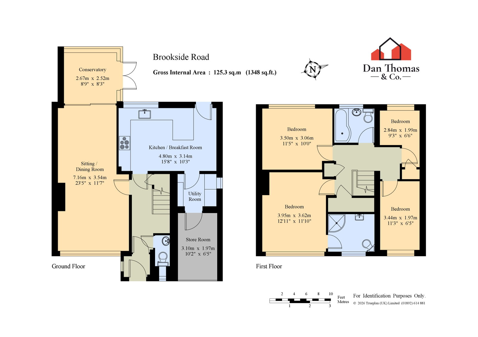 24, Brookside Road, Gravesend floorplan