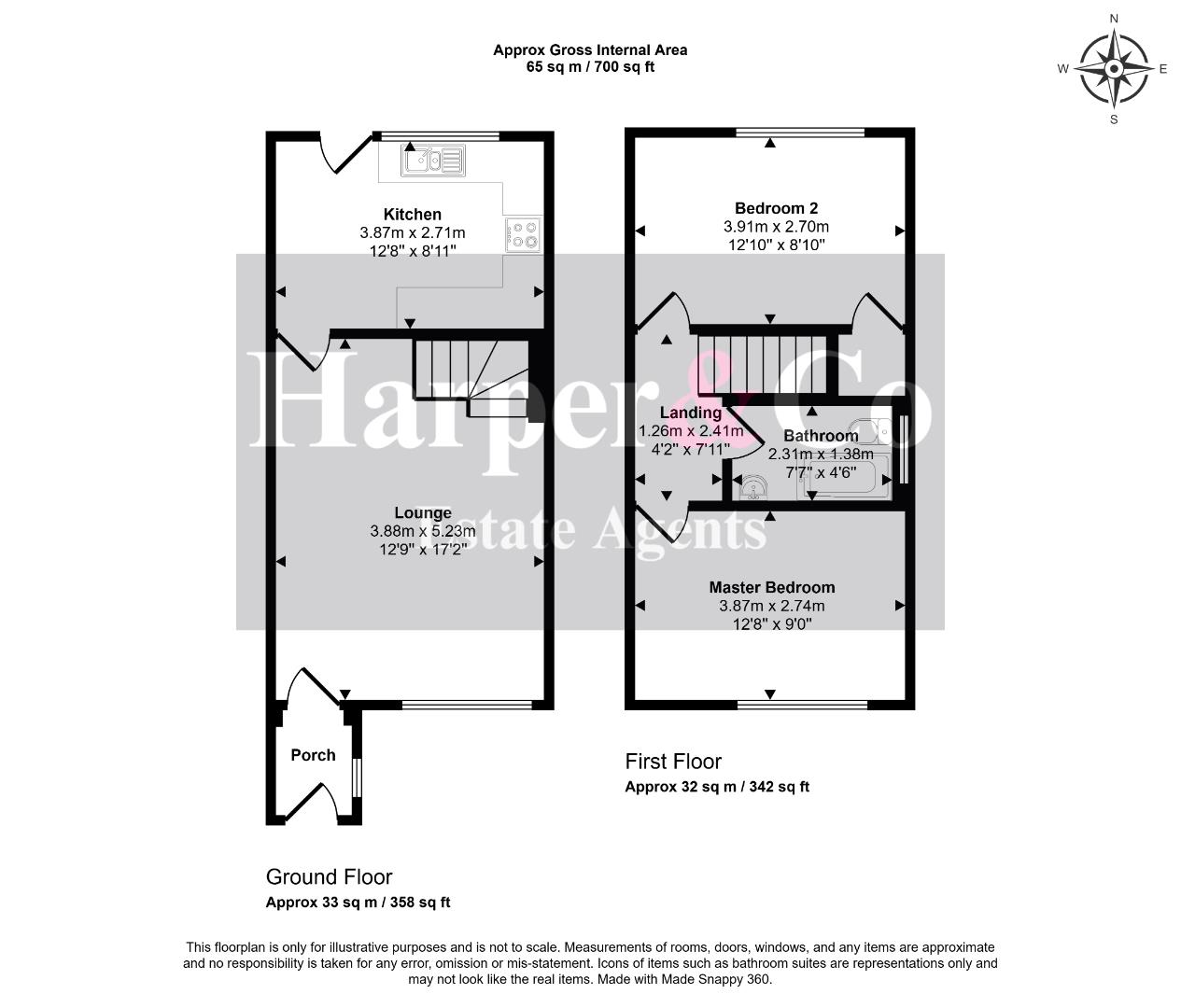 56, Wolviston Back Lane, Billingham floorplan