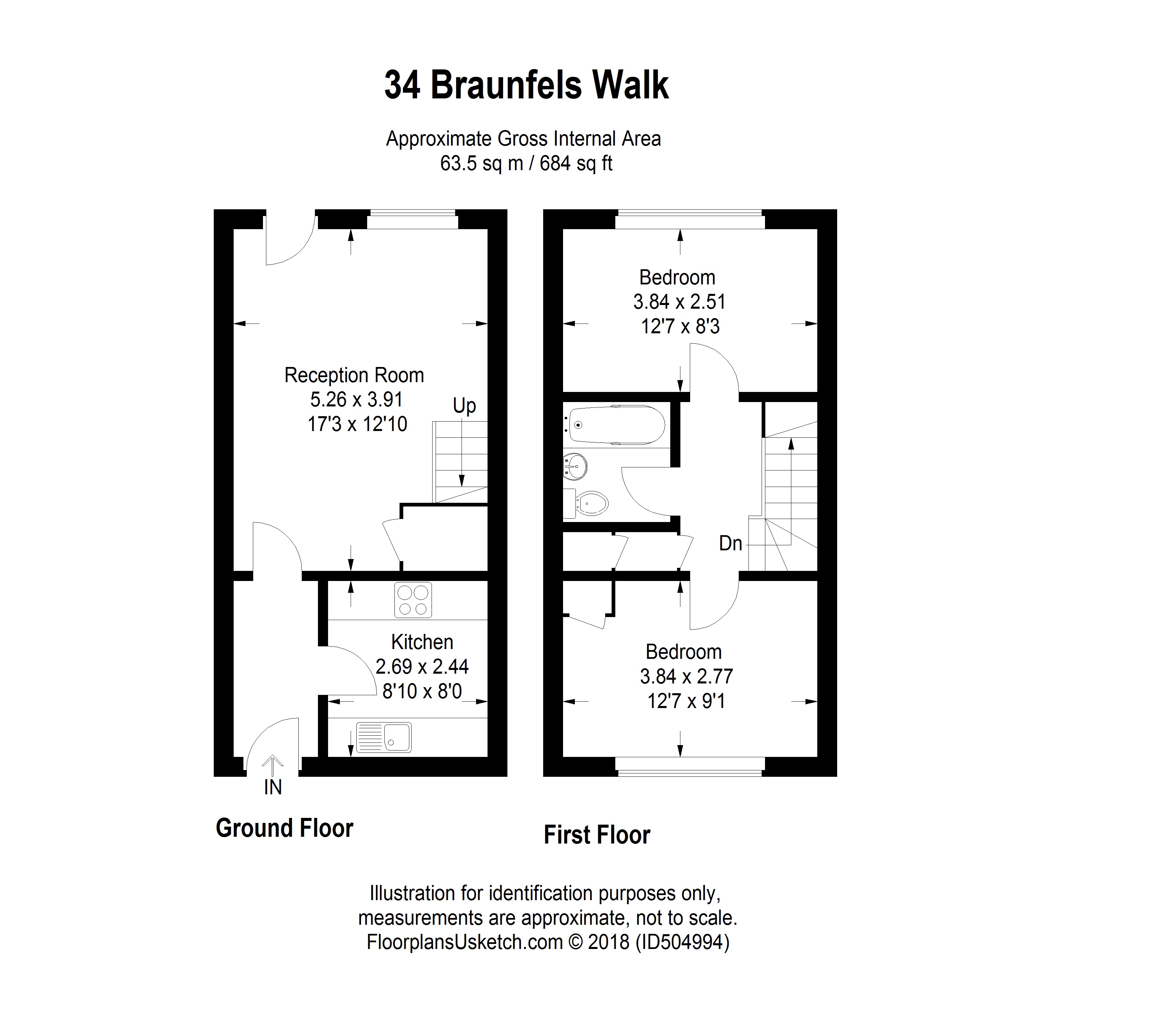 2 Bedrooms Detached house for sale in Braunfels Walk, Newbury RG14