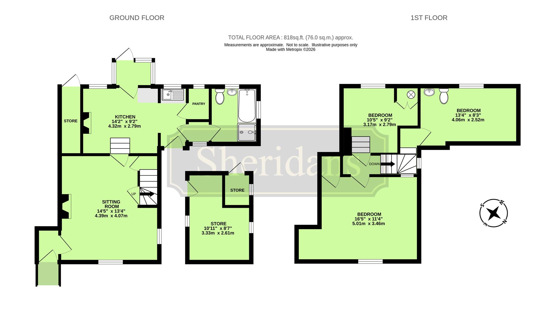78, Colethorpe Lane, Bury St. Edmunds floorplan