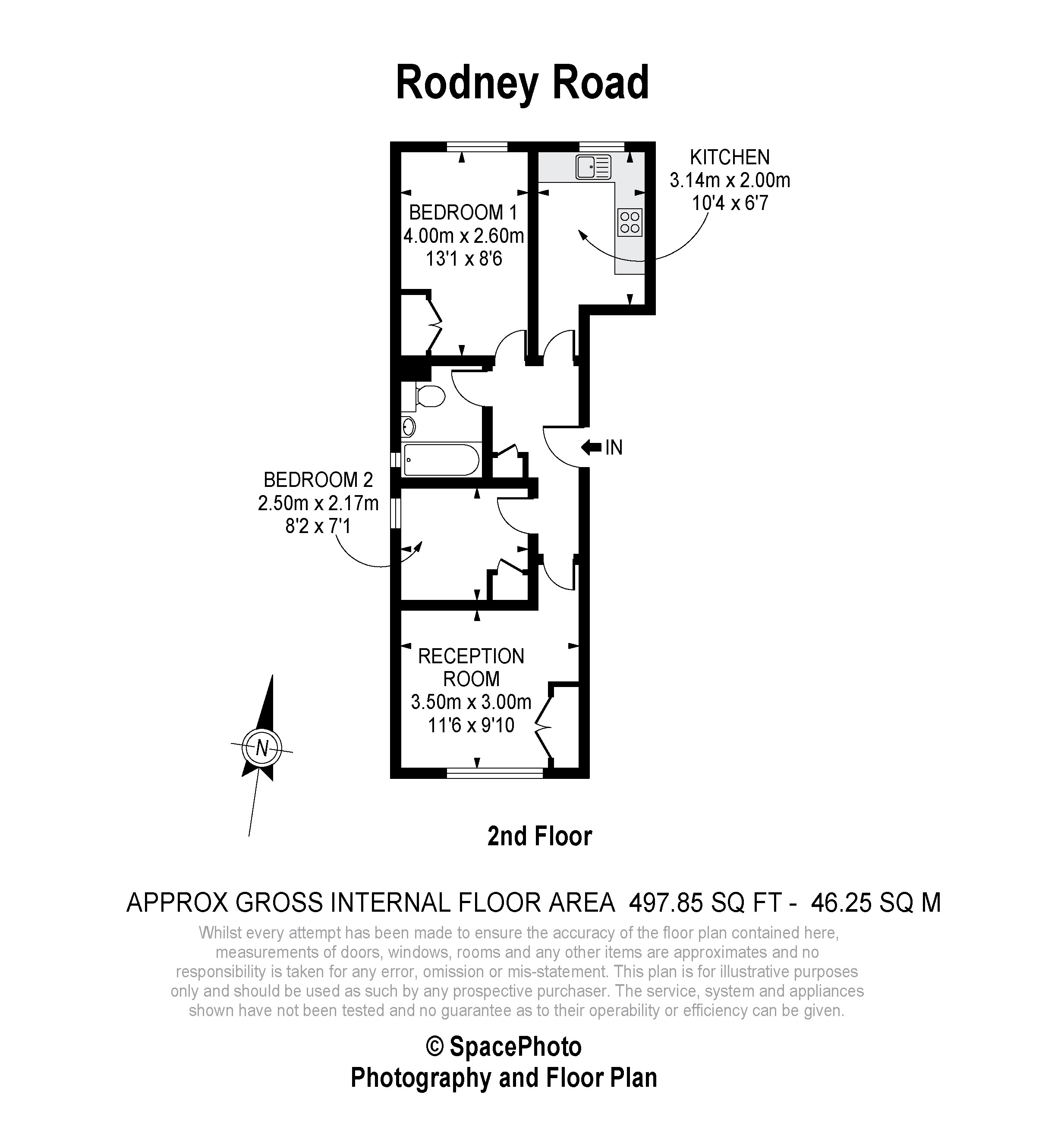 3 Bedrooms Flat to rent in Rodney Road, London SE17