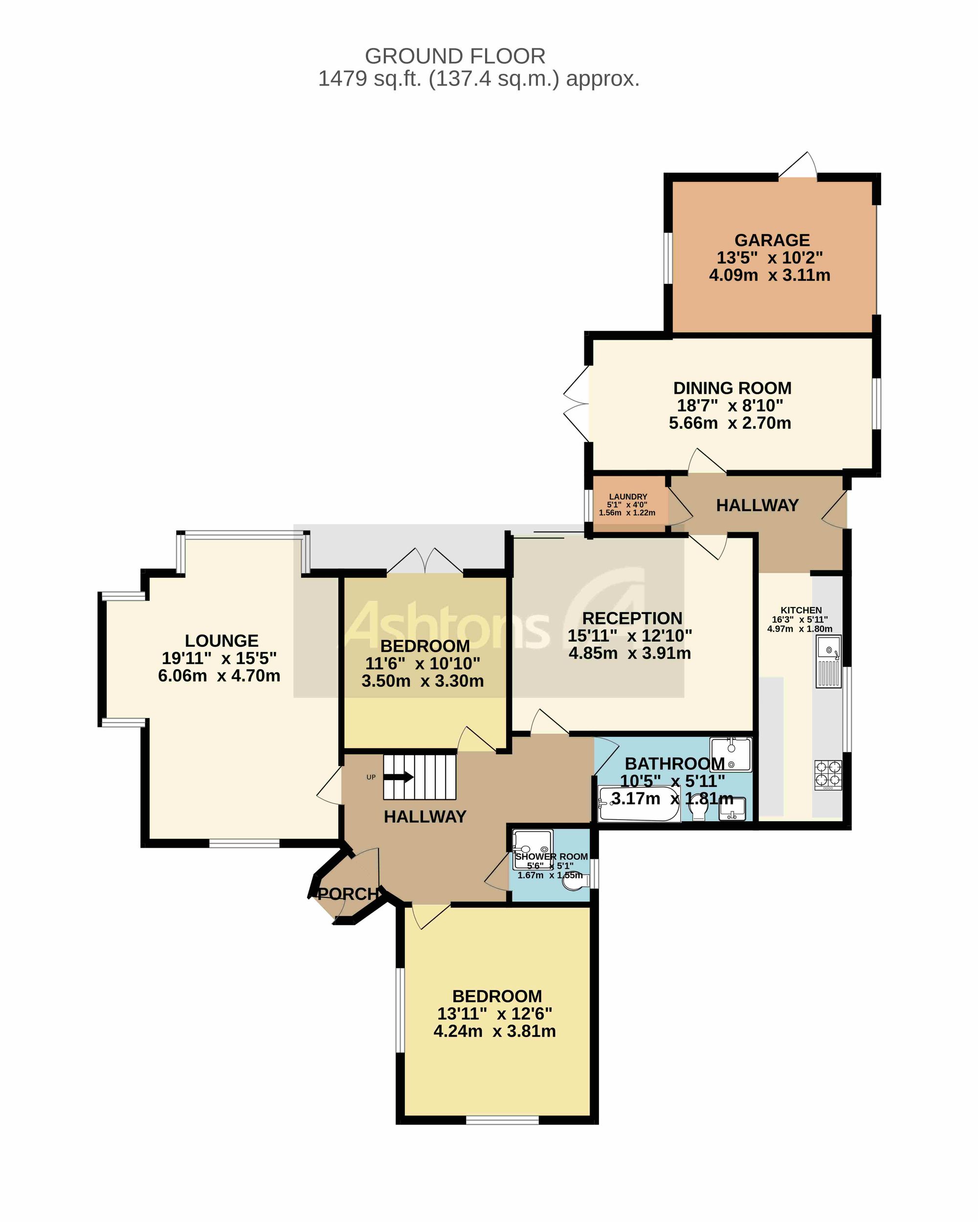 27 Delphfields Road, Warrington floorplan