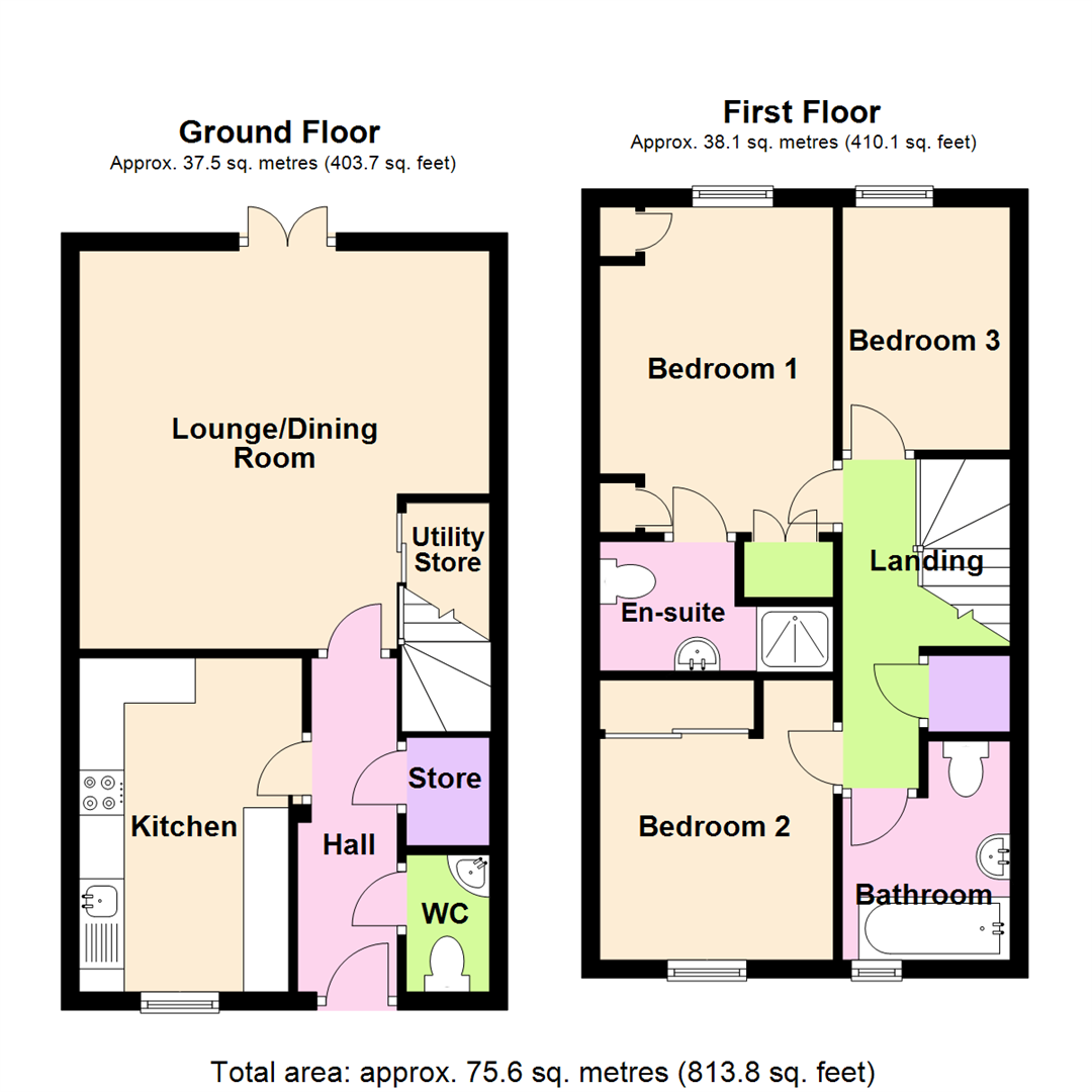 Breconshire Gardens, Old Basford, Nottingham NG6, 3 bedroom town house