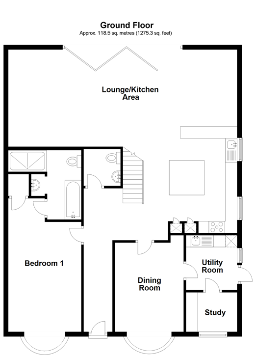 5 Bedrooms Detached bungalow for sale in Mount Pleasant Avenue, Hutton, Brentwood, Essex CM13