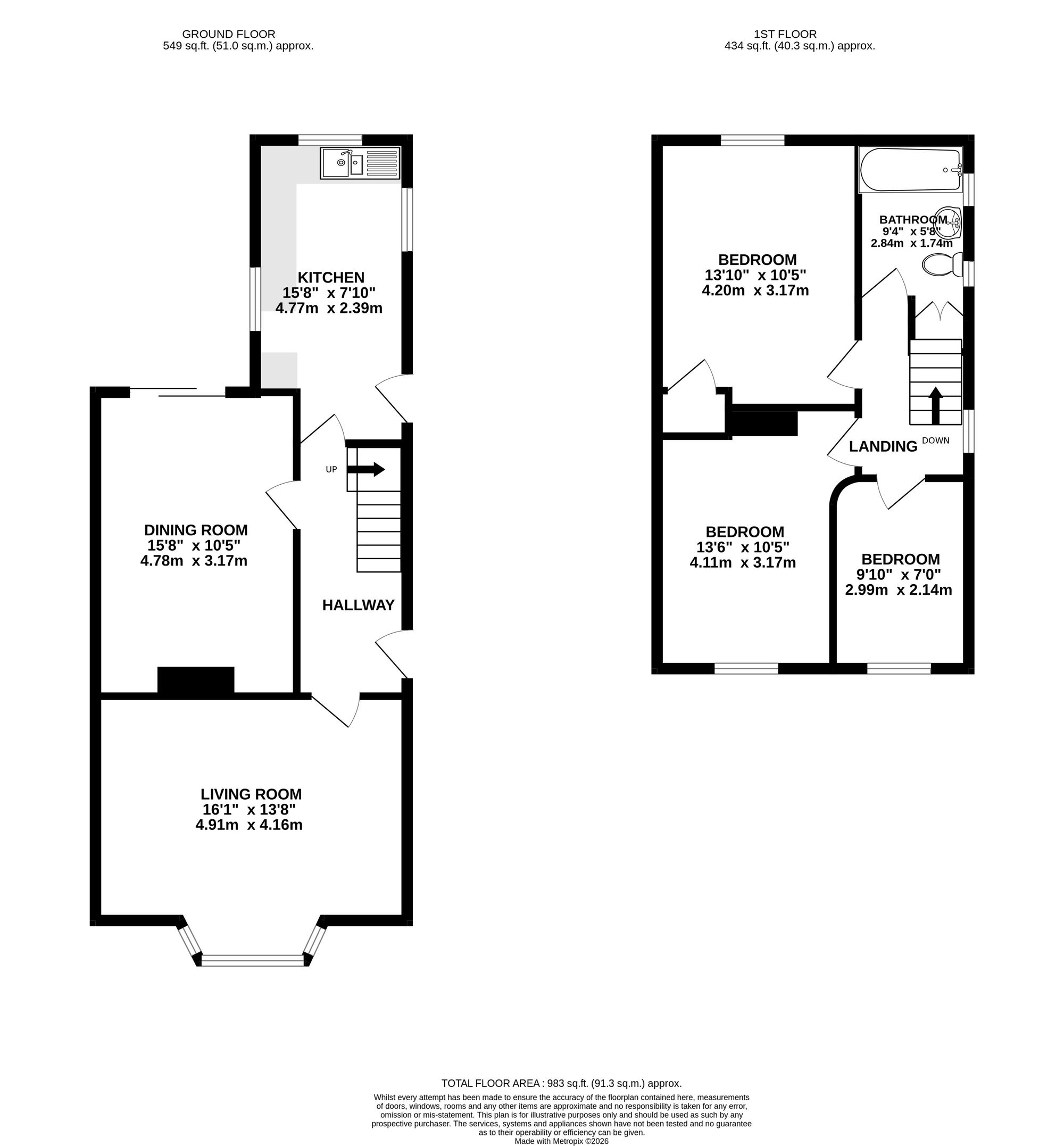 206 Cardiff Road, Newport floorplan
