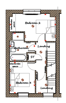 The Thornton, Roman Road, Northampton floorplan