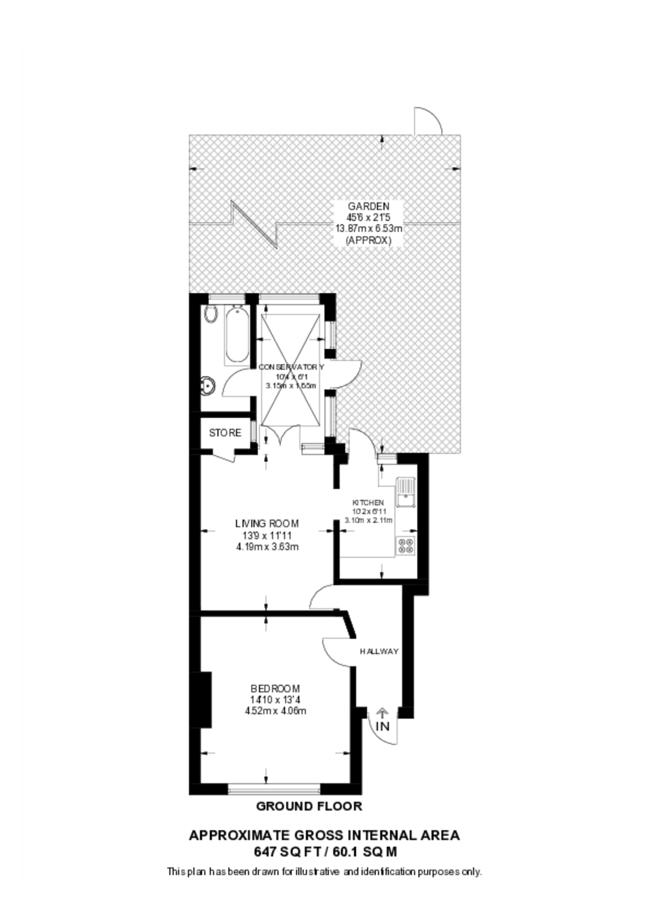 Sylvan Avenue, Wood Green floorplan