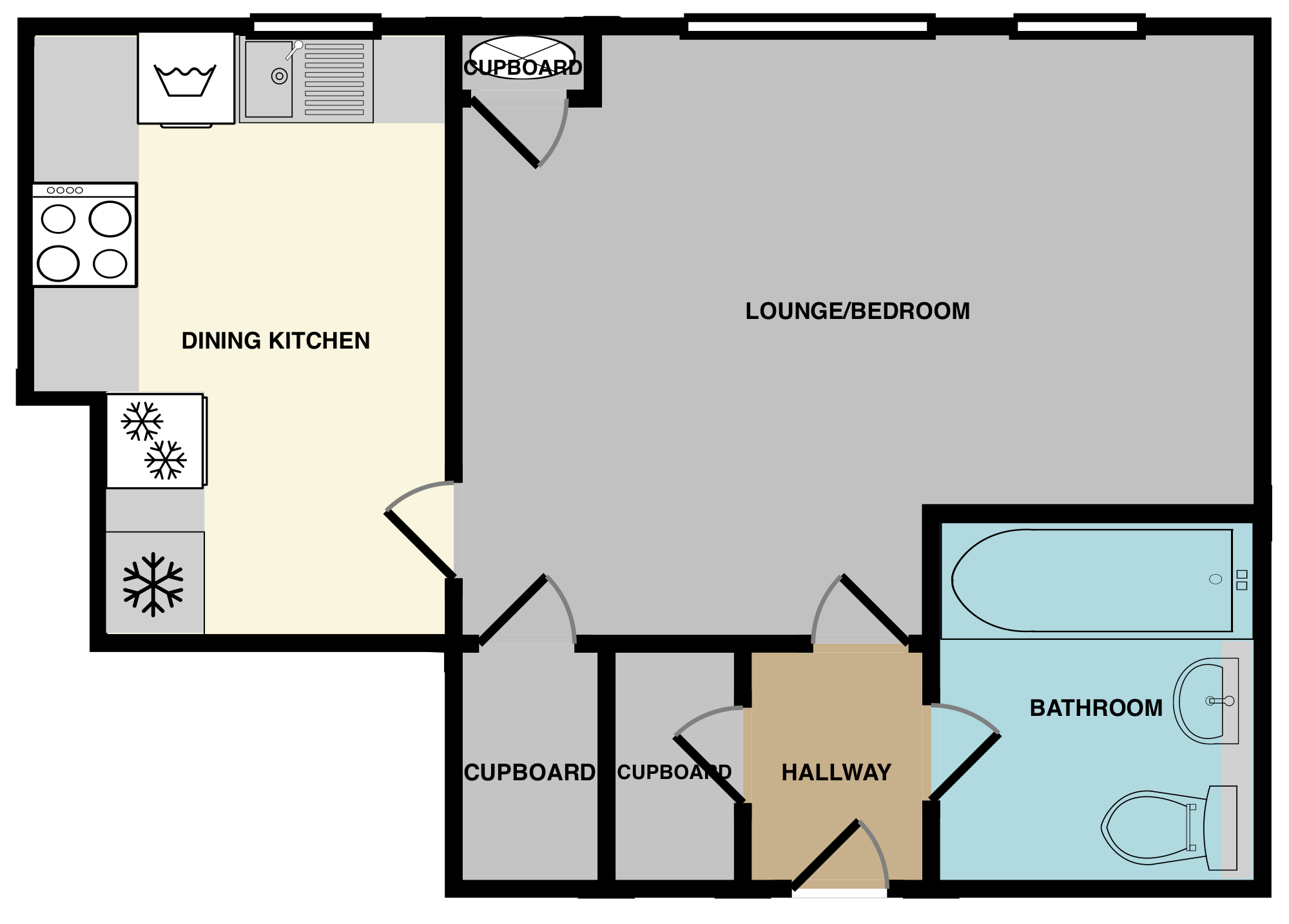 7 Gairn Terrace, Aberdeen floorplan