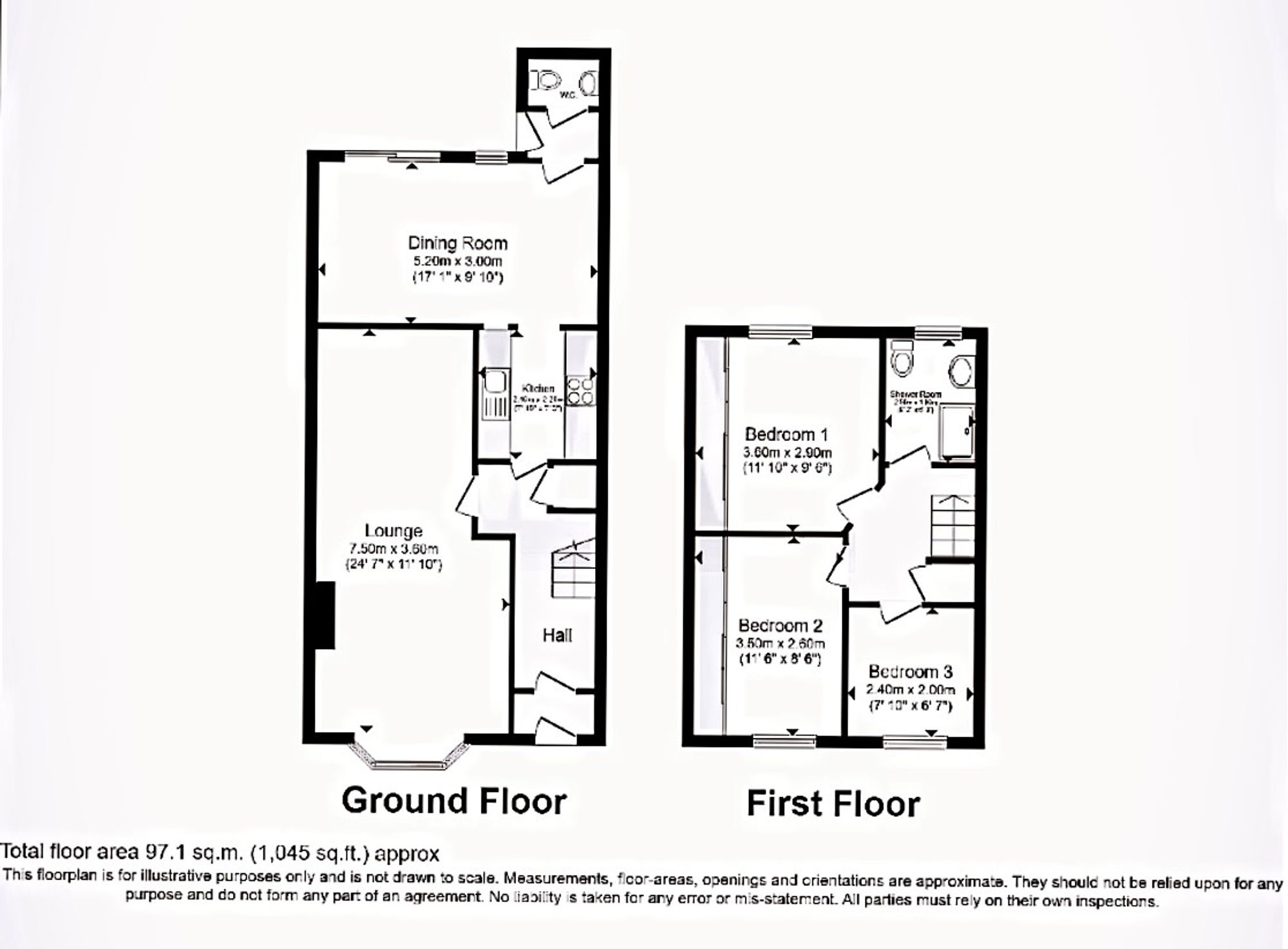 Sturdee Avenue, Gillingham, Kent. ME7, 3 bedroom terraced house for
