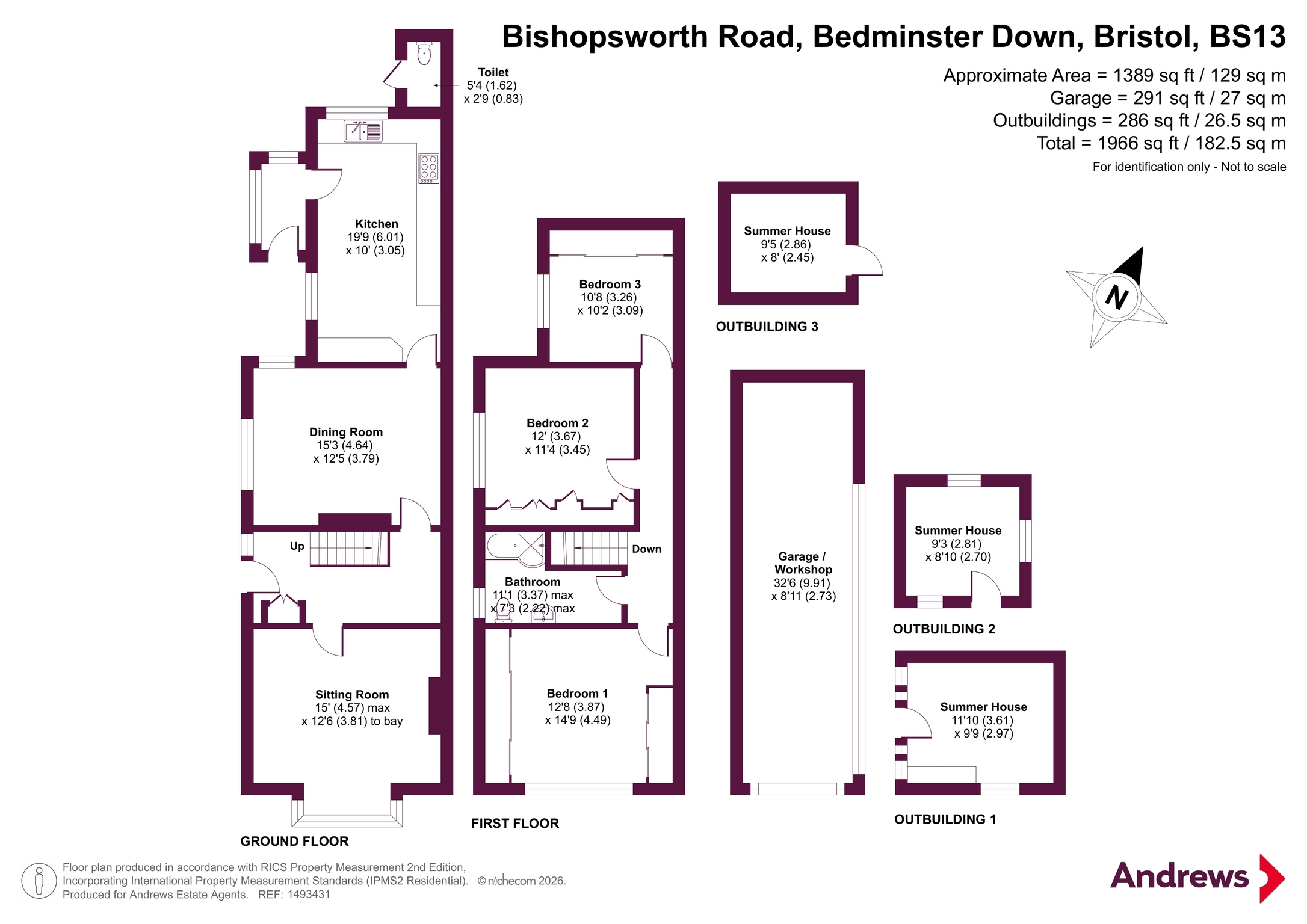304, Bishopsworth Road, Bristol floorplan