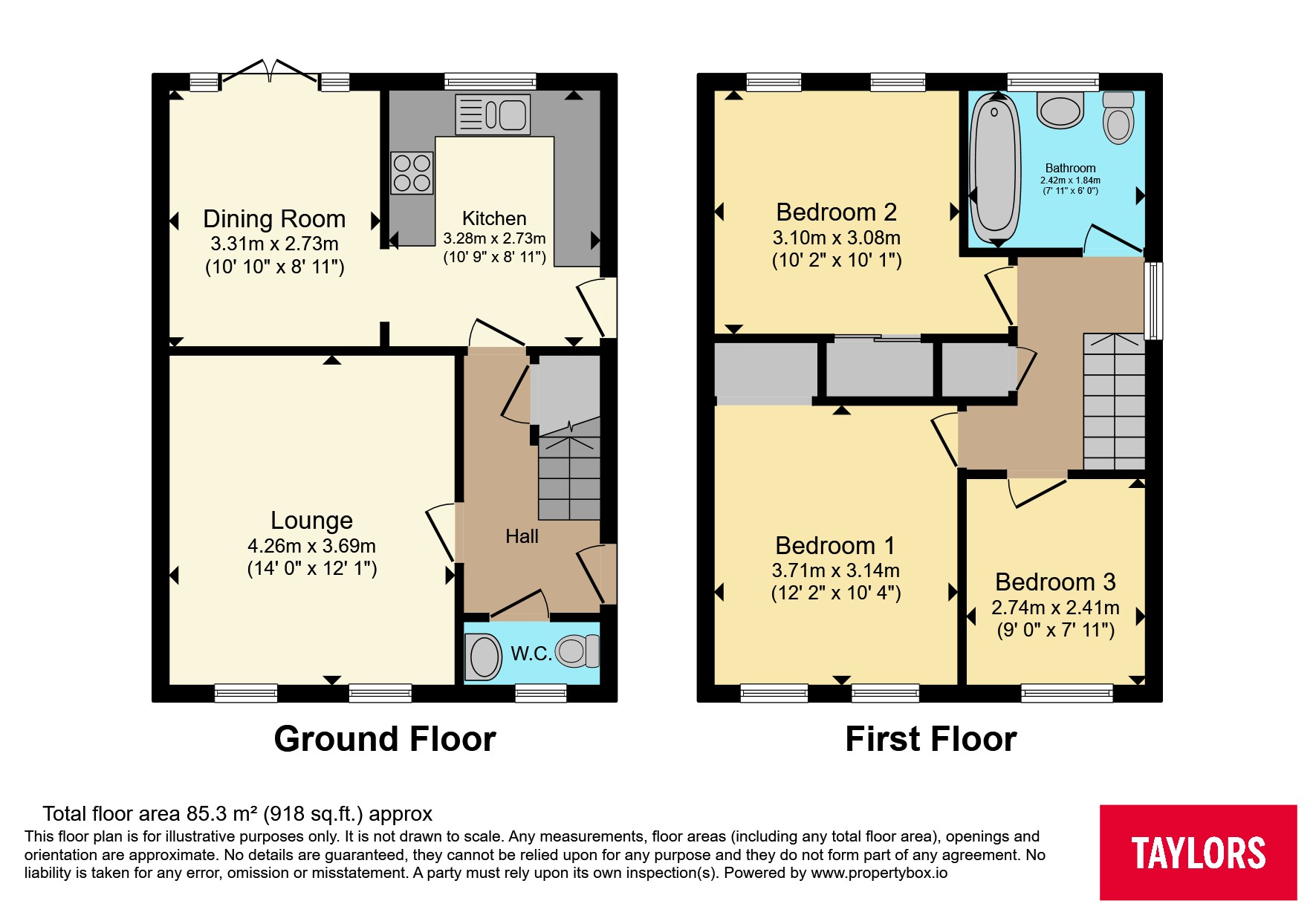 Woodcock Close, Gloucester floorplan