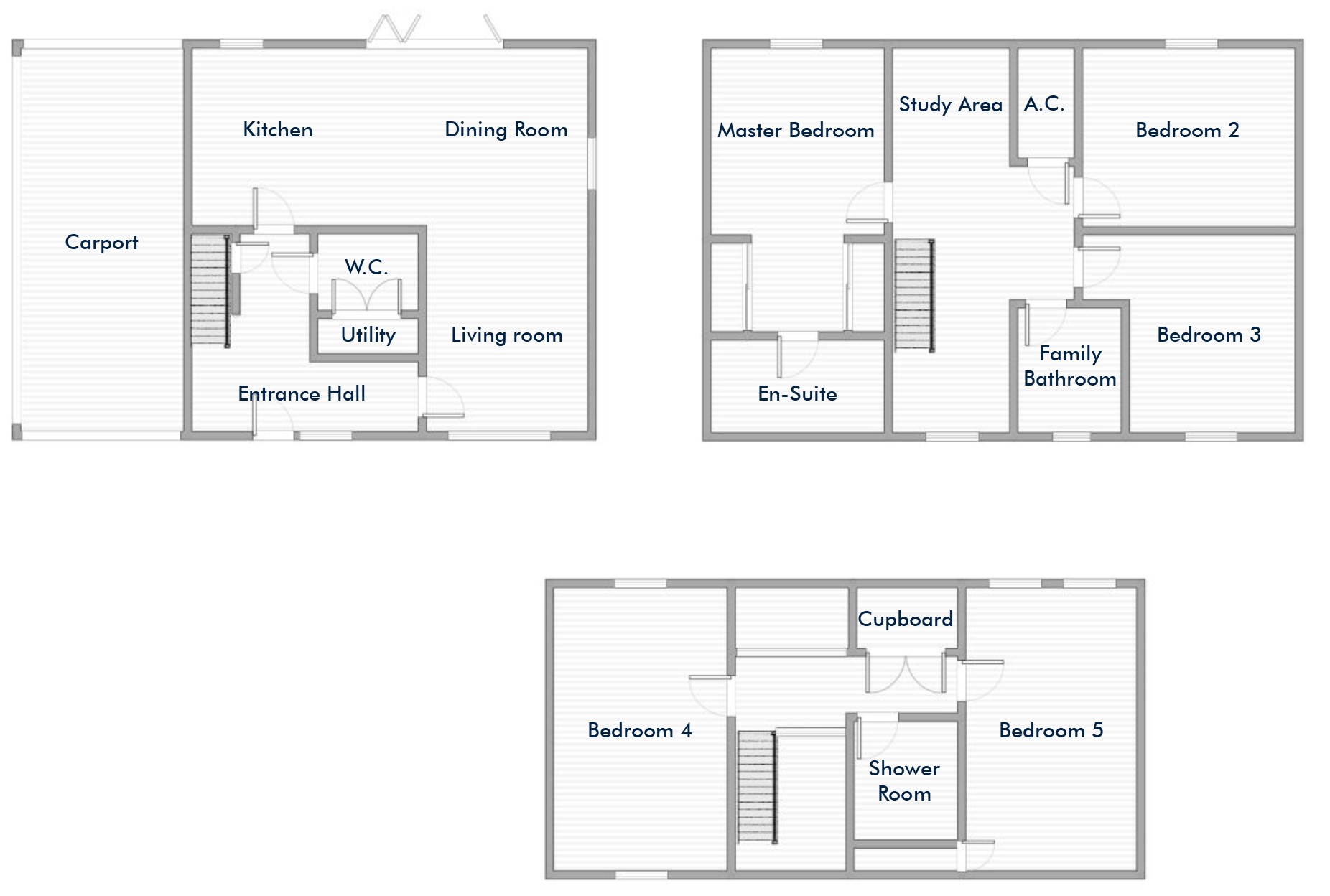 5 Bedrooms Link-detached house for sale in The Whittles, Mill End, Thaxted CM6