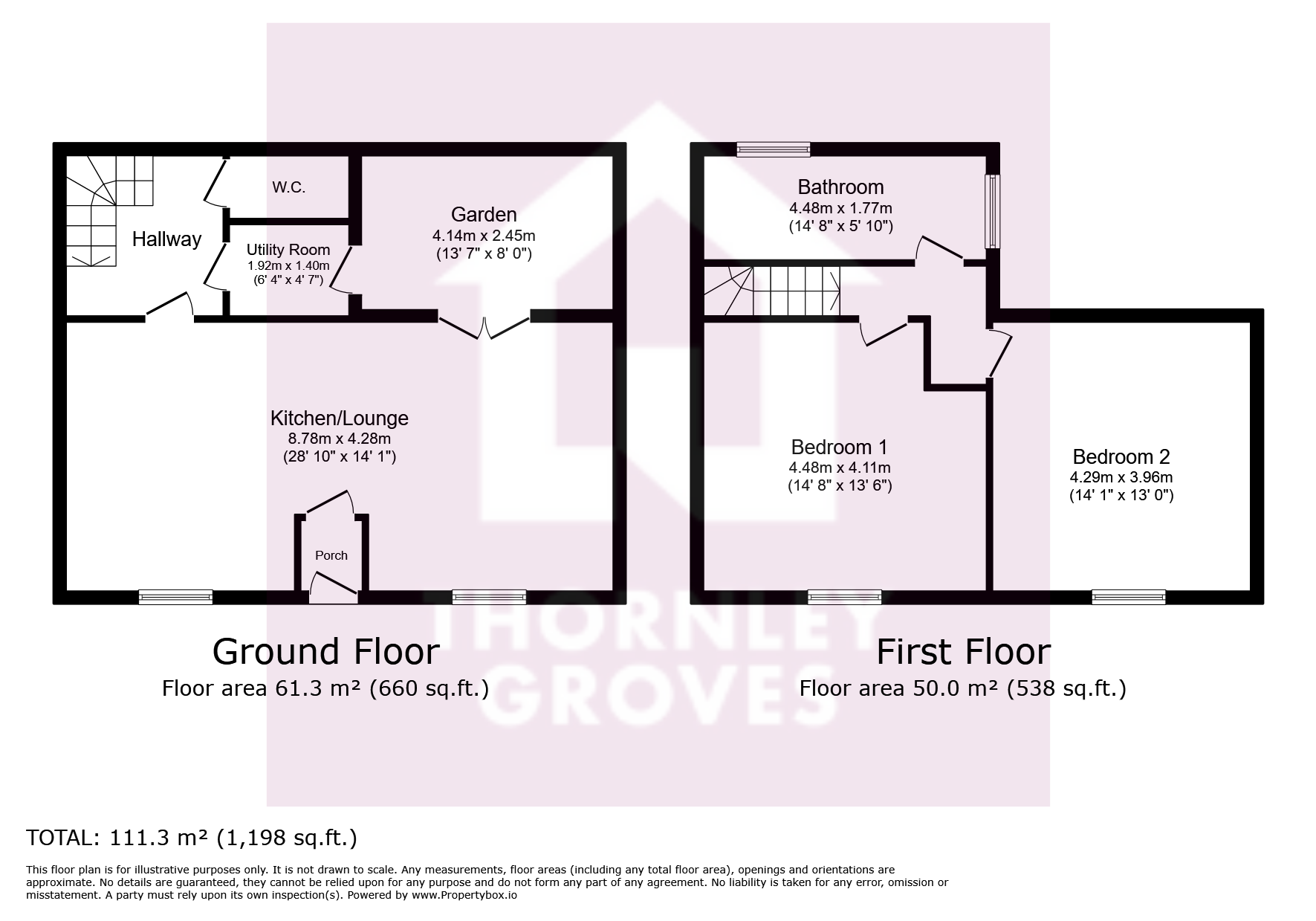 2, Old Oak Street, Greater Manchester floorplan