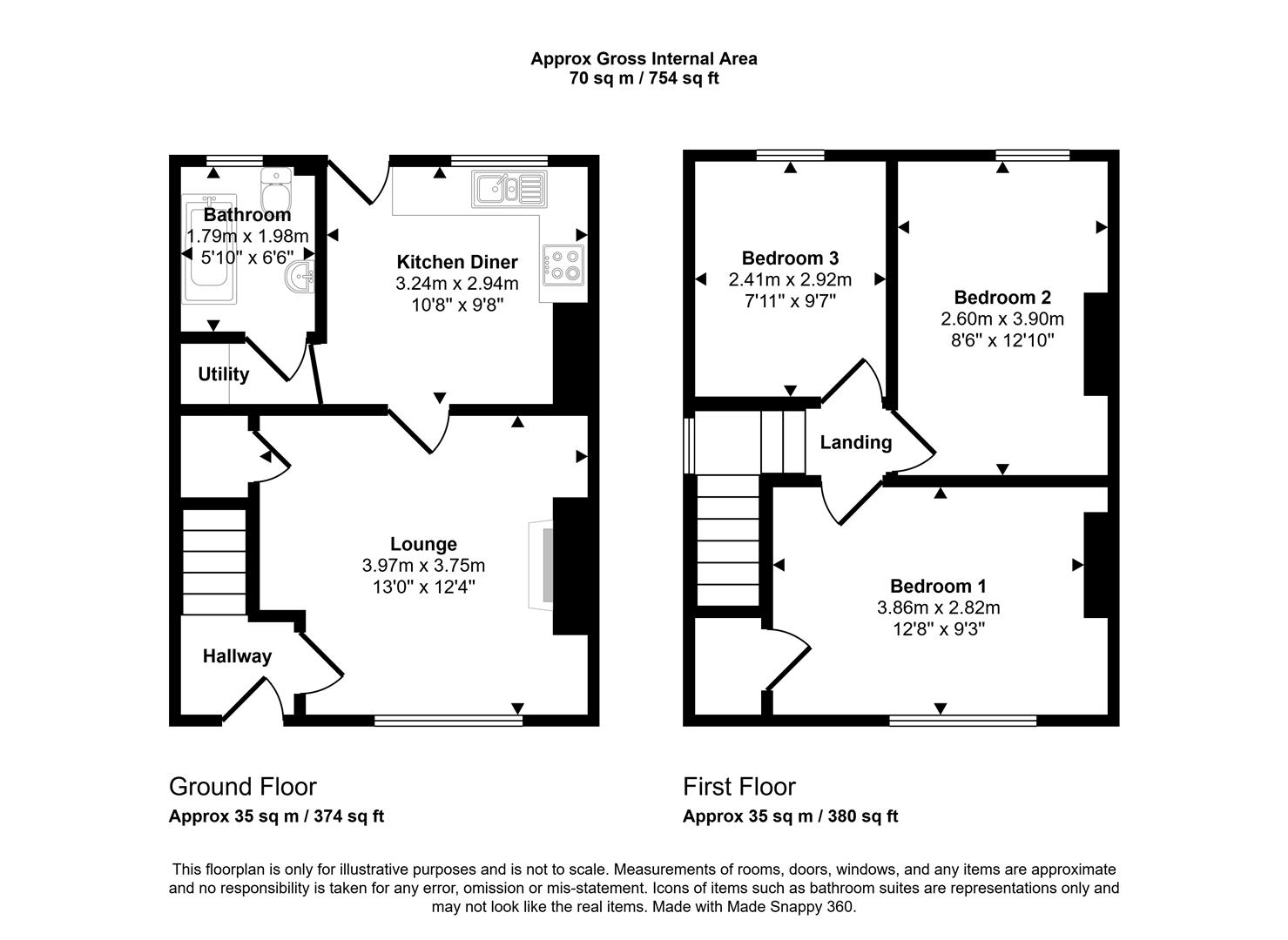 114, Waterloo Road, Milford Haven floorplan