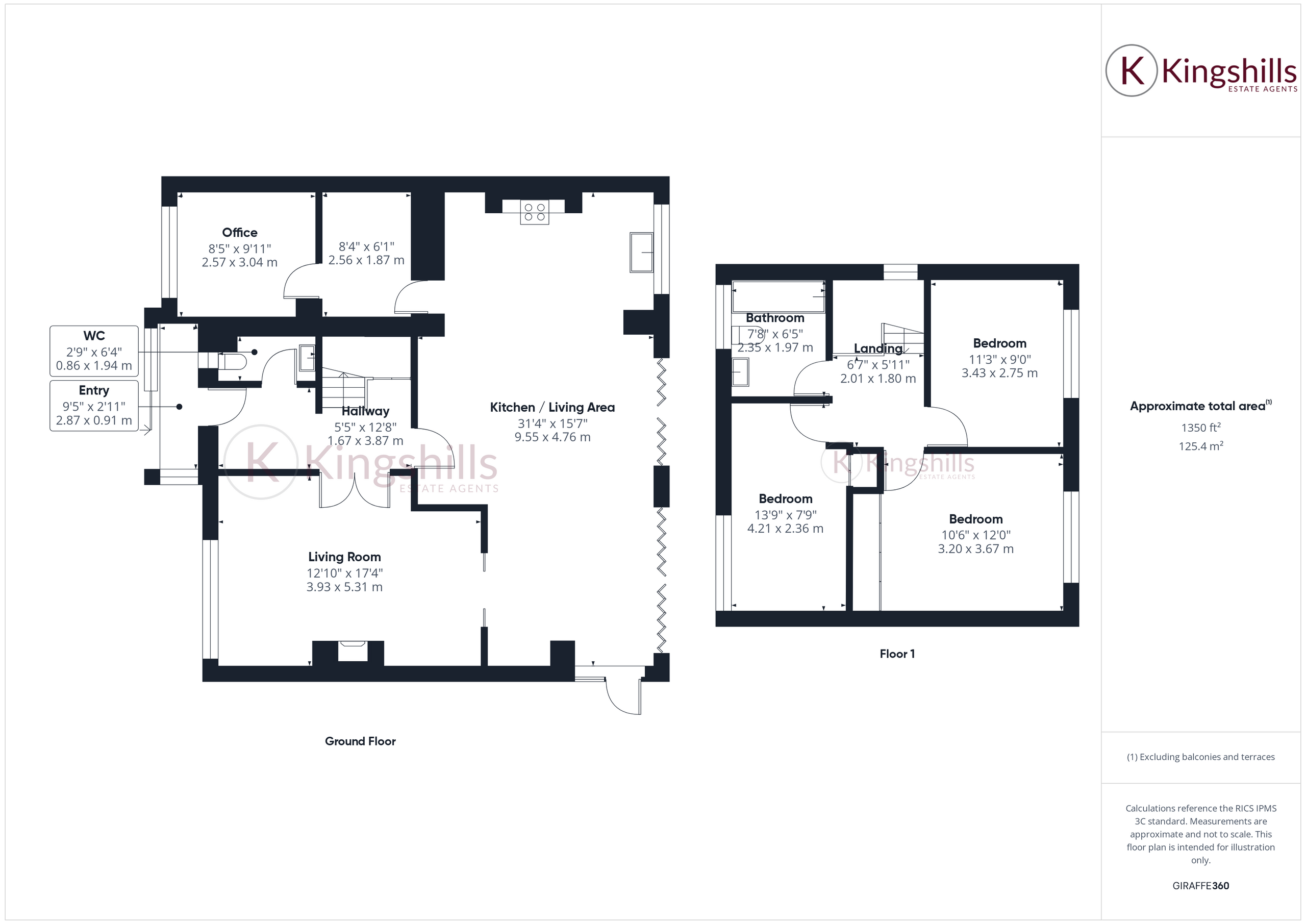 5 Grimms Meadow, High Wycombe floorplan