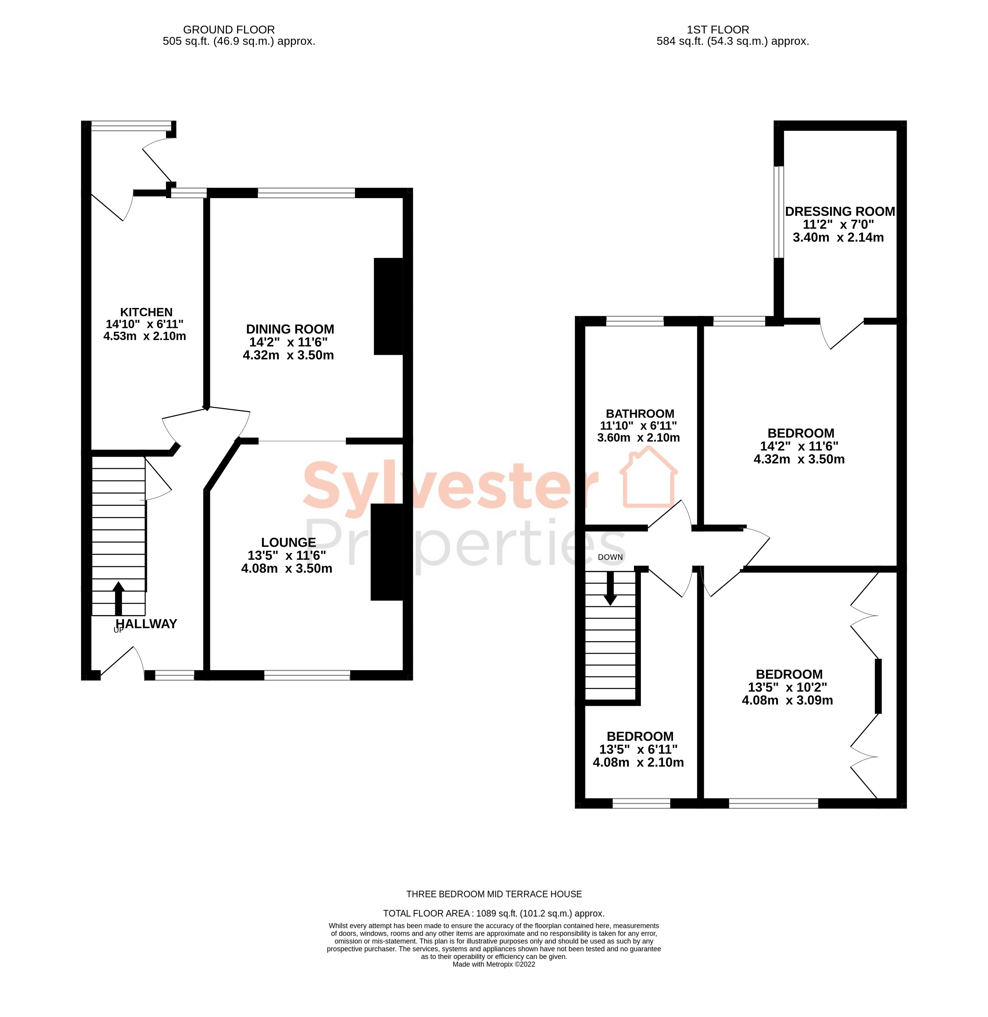Eden Terrace, Stanley, County Durham DH9, 3 bedroom terraced house for