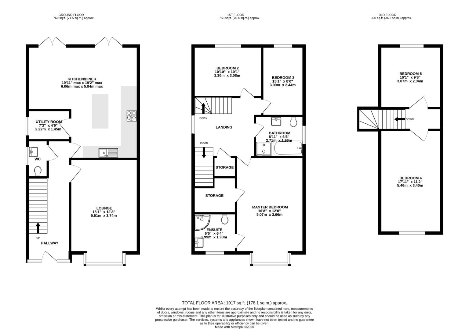 15a, Bailey Lane, Bolton floorplan