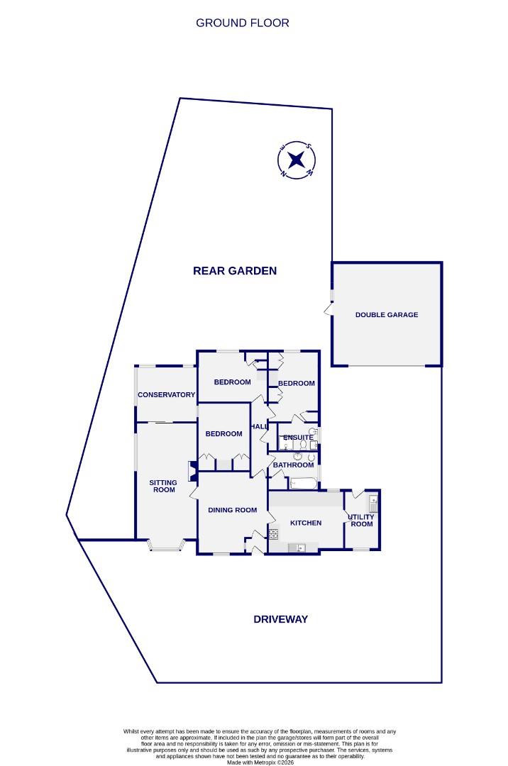 24A, Long Ridge Lane, York floorplan