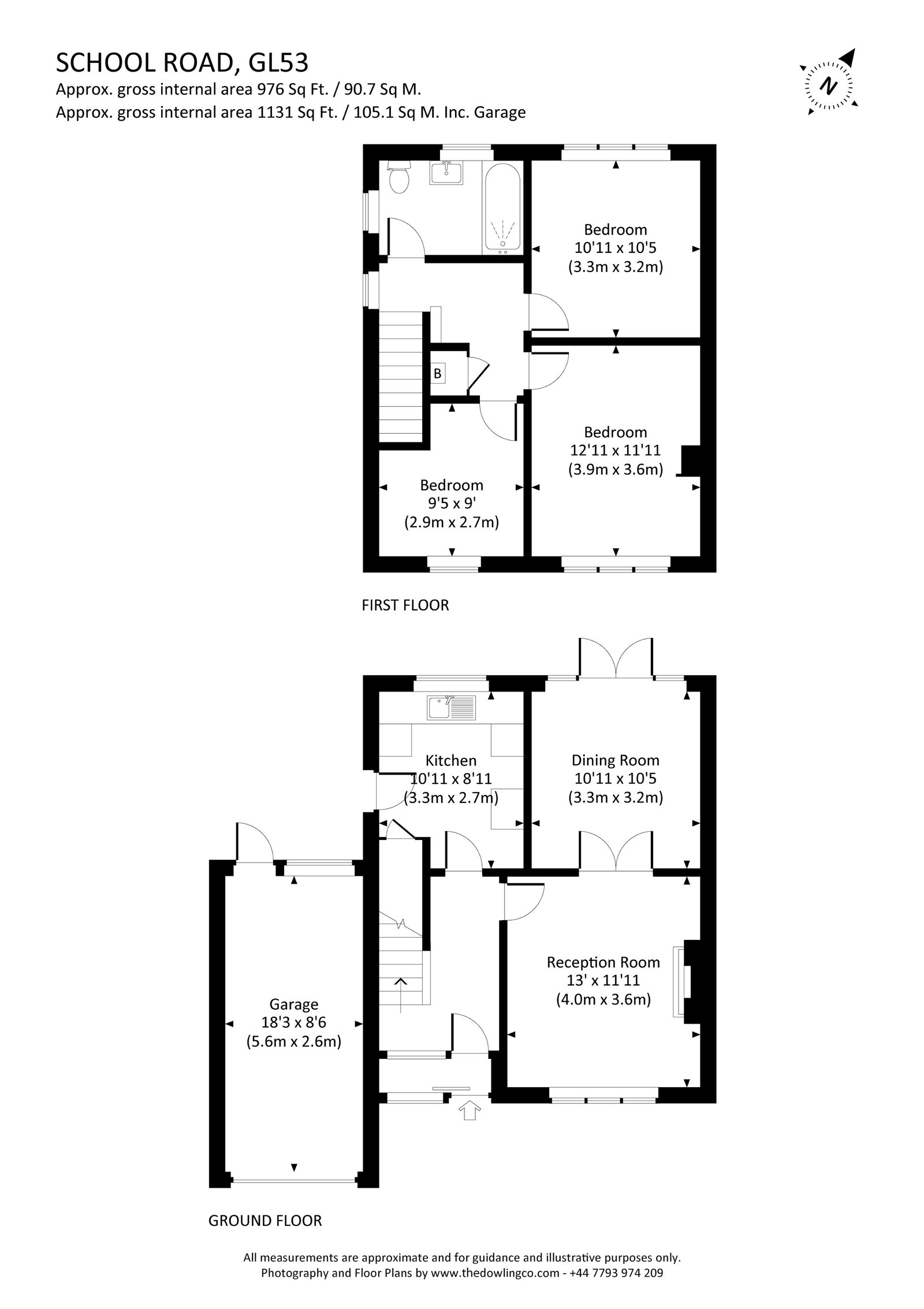 School Road, Cheltenham floorplan