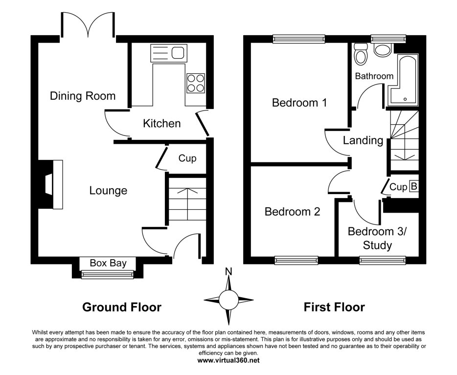 3 Bedrooms Semi-detached house to rent in Green Lane, Cutsyke, Castleford WF10