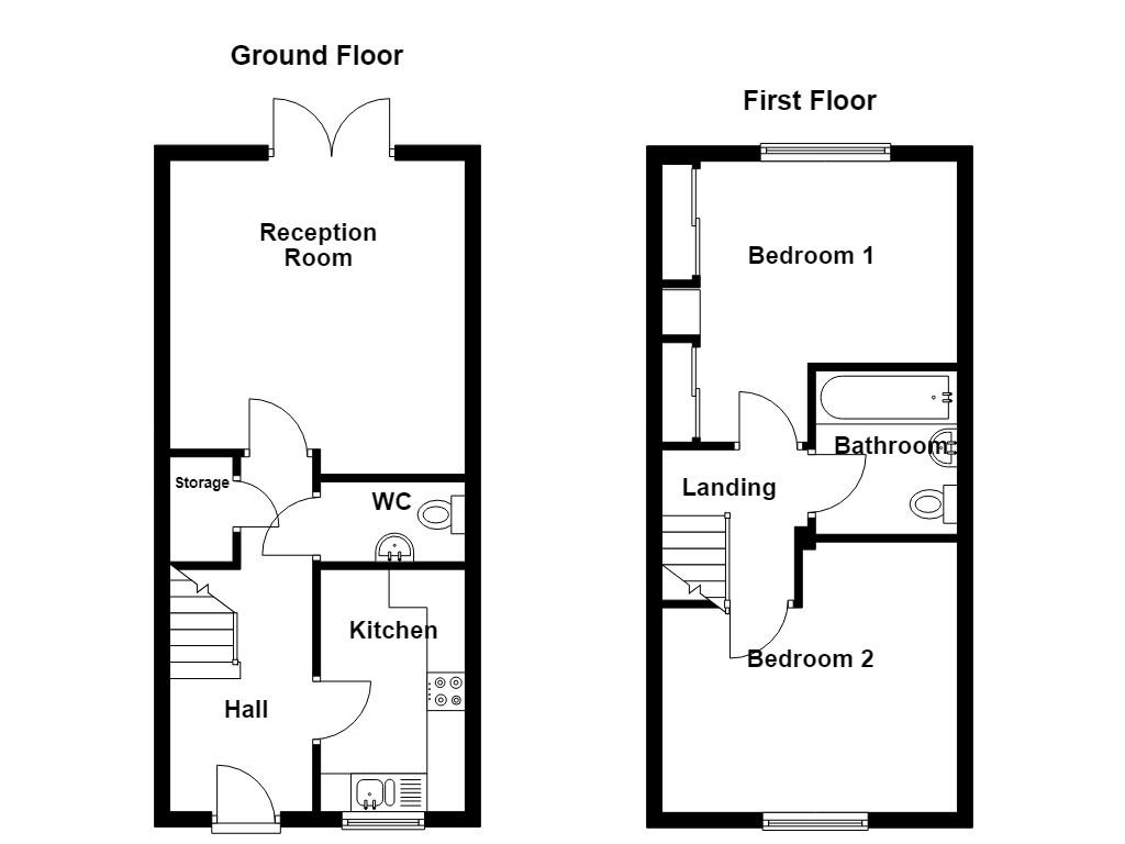 2J, Kennedy Road, Salford floorplan