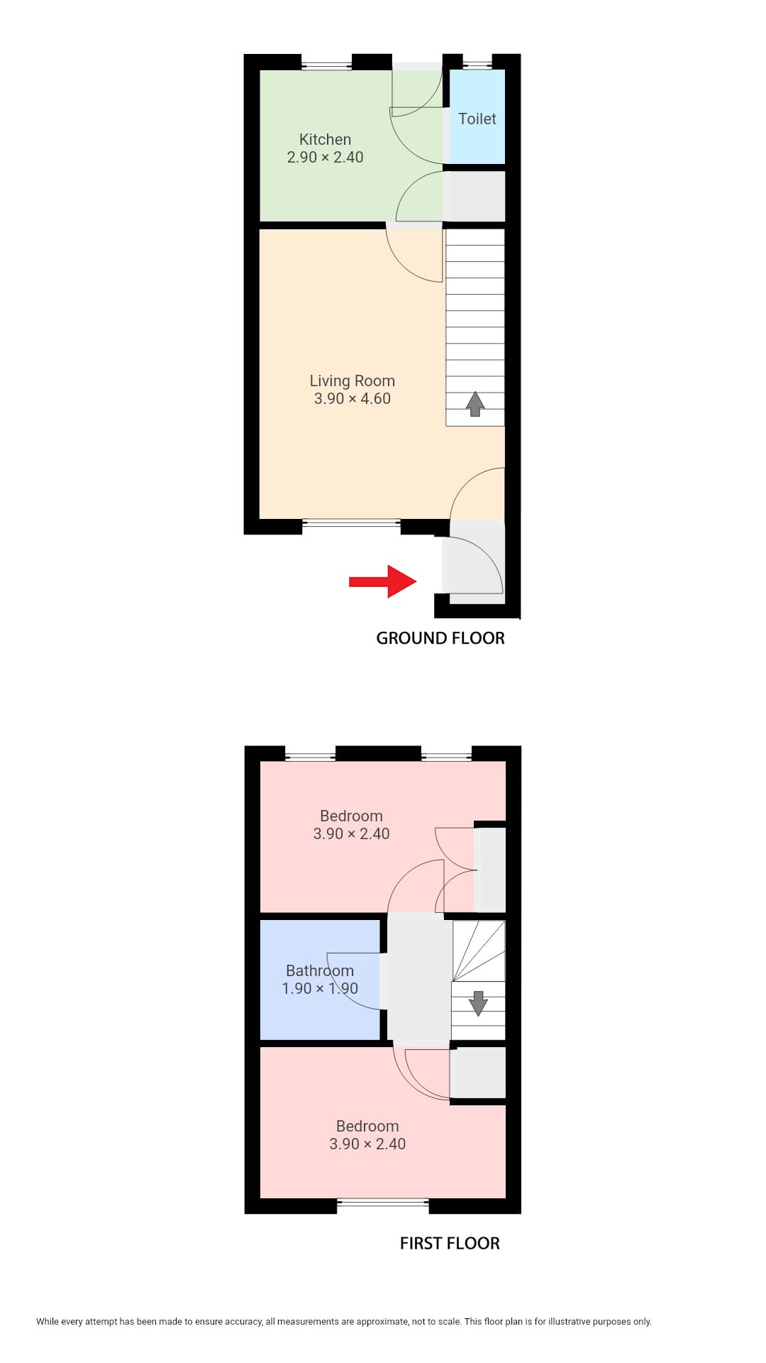 34 Robertson Gait, Paisley floorplan