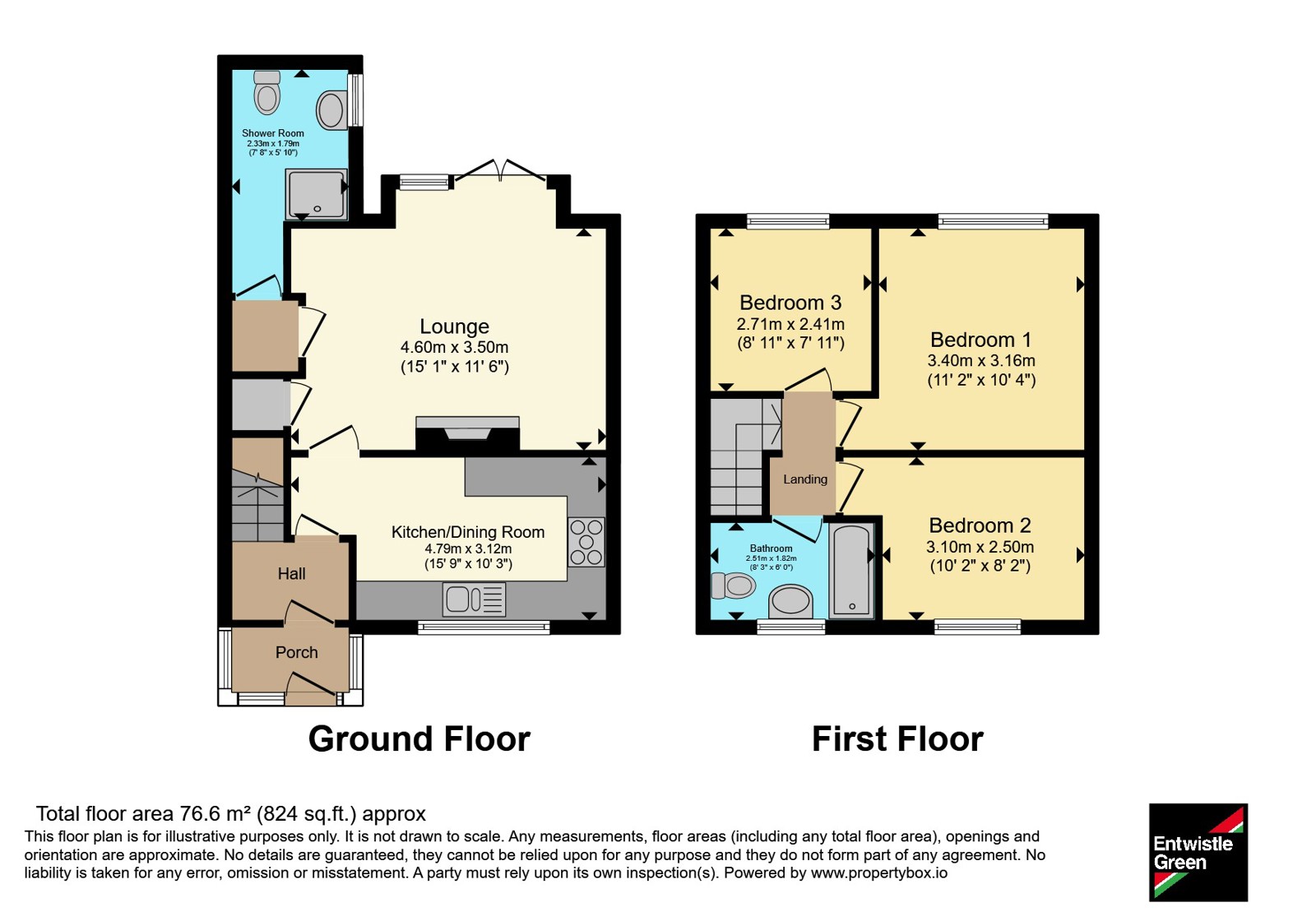 24, Tintern Road, Manchester floorplan