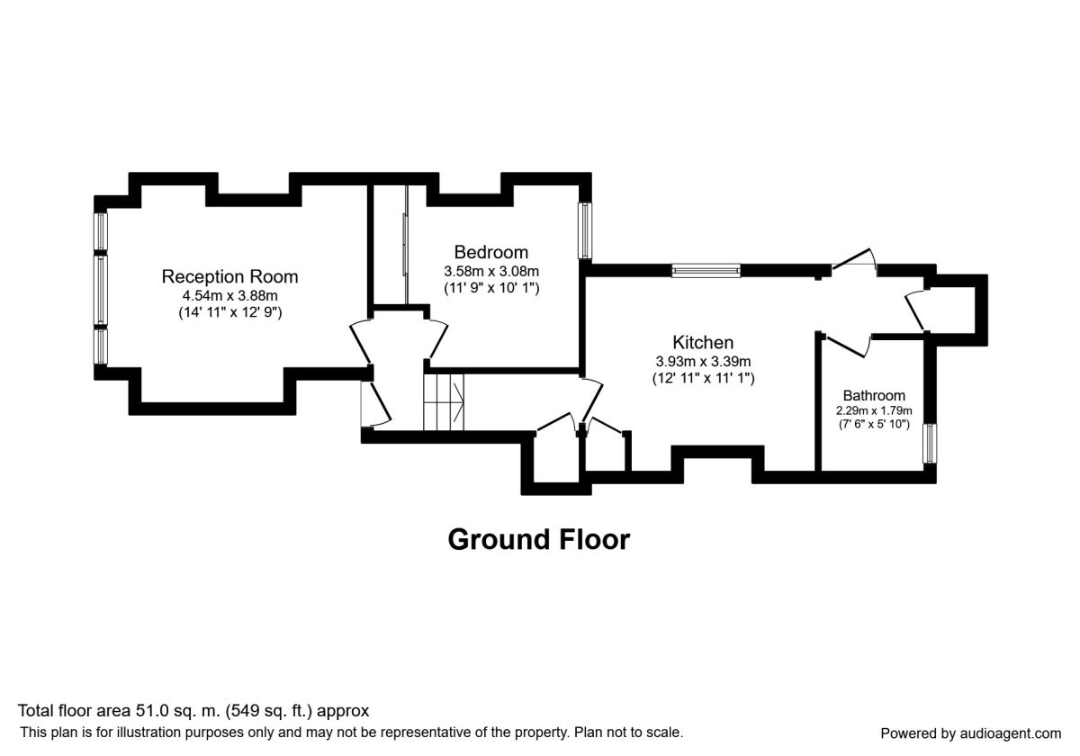 1 Bedrooms Flat to rent in Catford Hill, London SE6