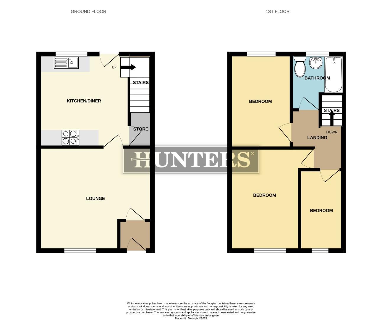 226, Honeywell Lane, Oldham floorplan