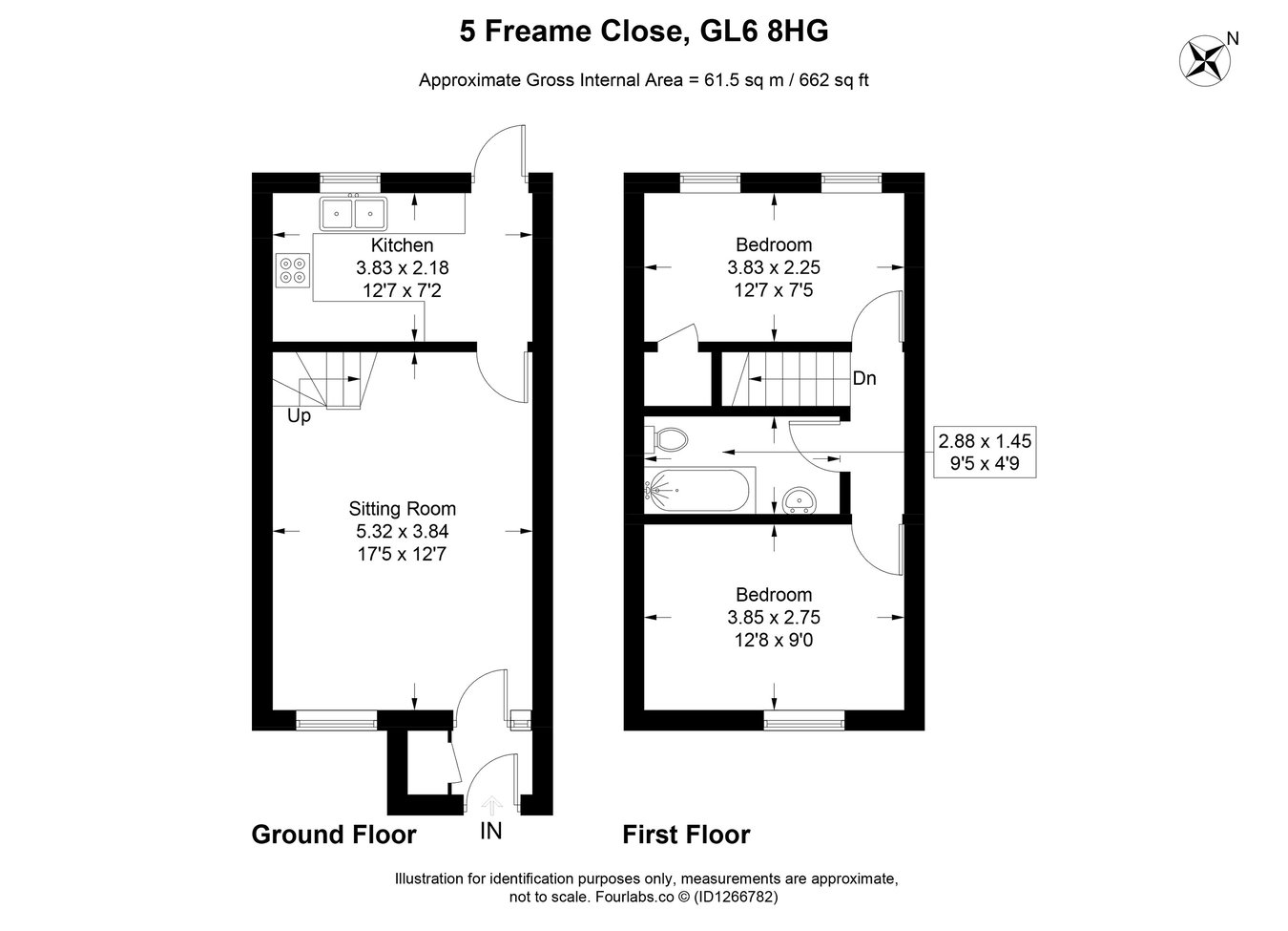5, Freame Close, Chalford floorplan