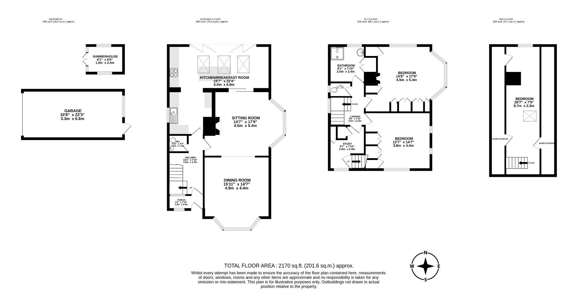 The Evelyns, Braintree Road, Dunmow floorplan