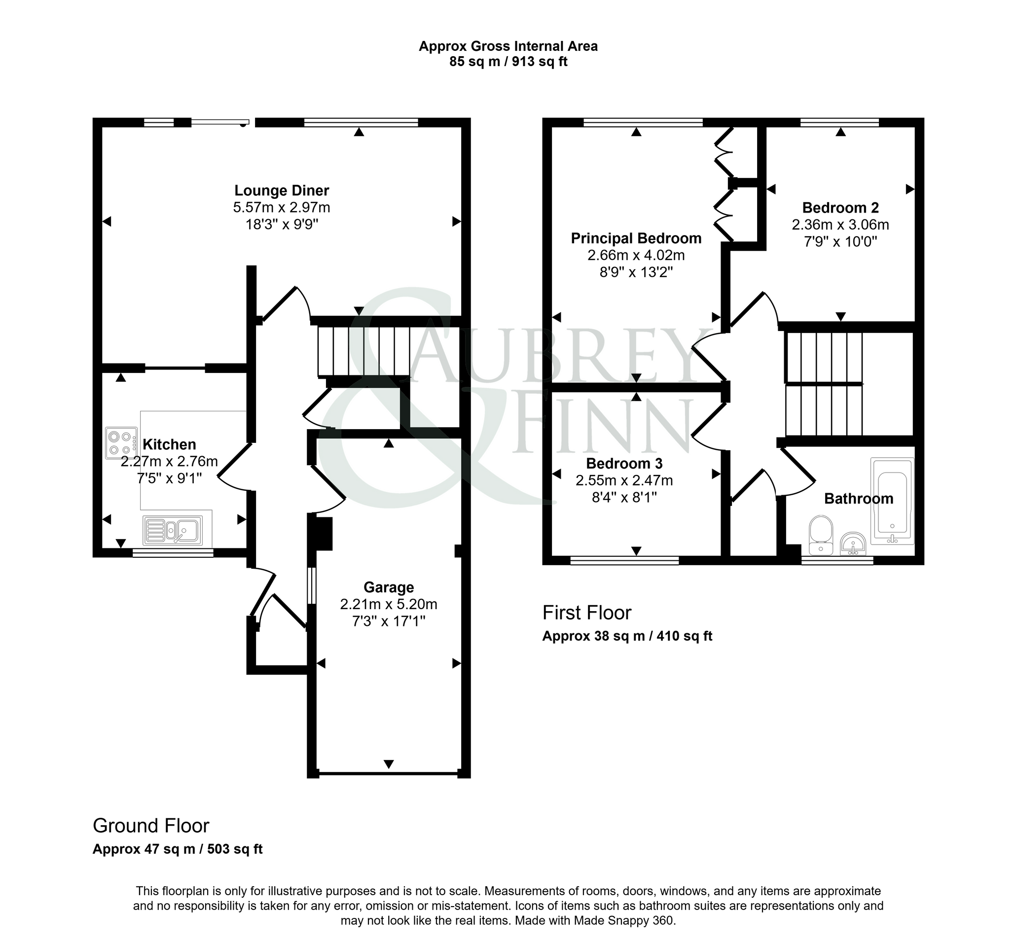 2 Knoll Green, Hemel Hempstead floorplan