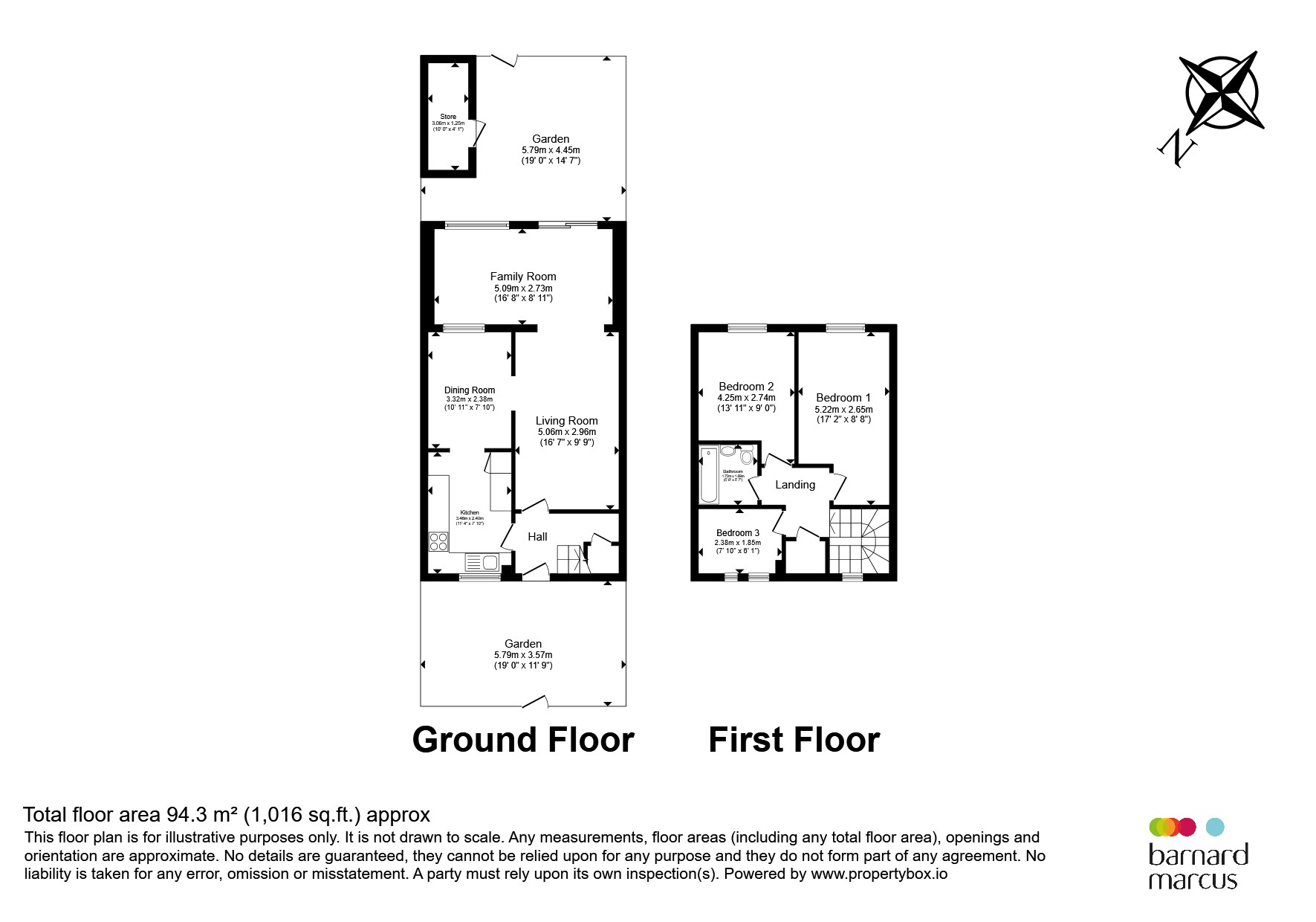 32, Britannia Road, Surbiton floorplan