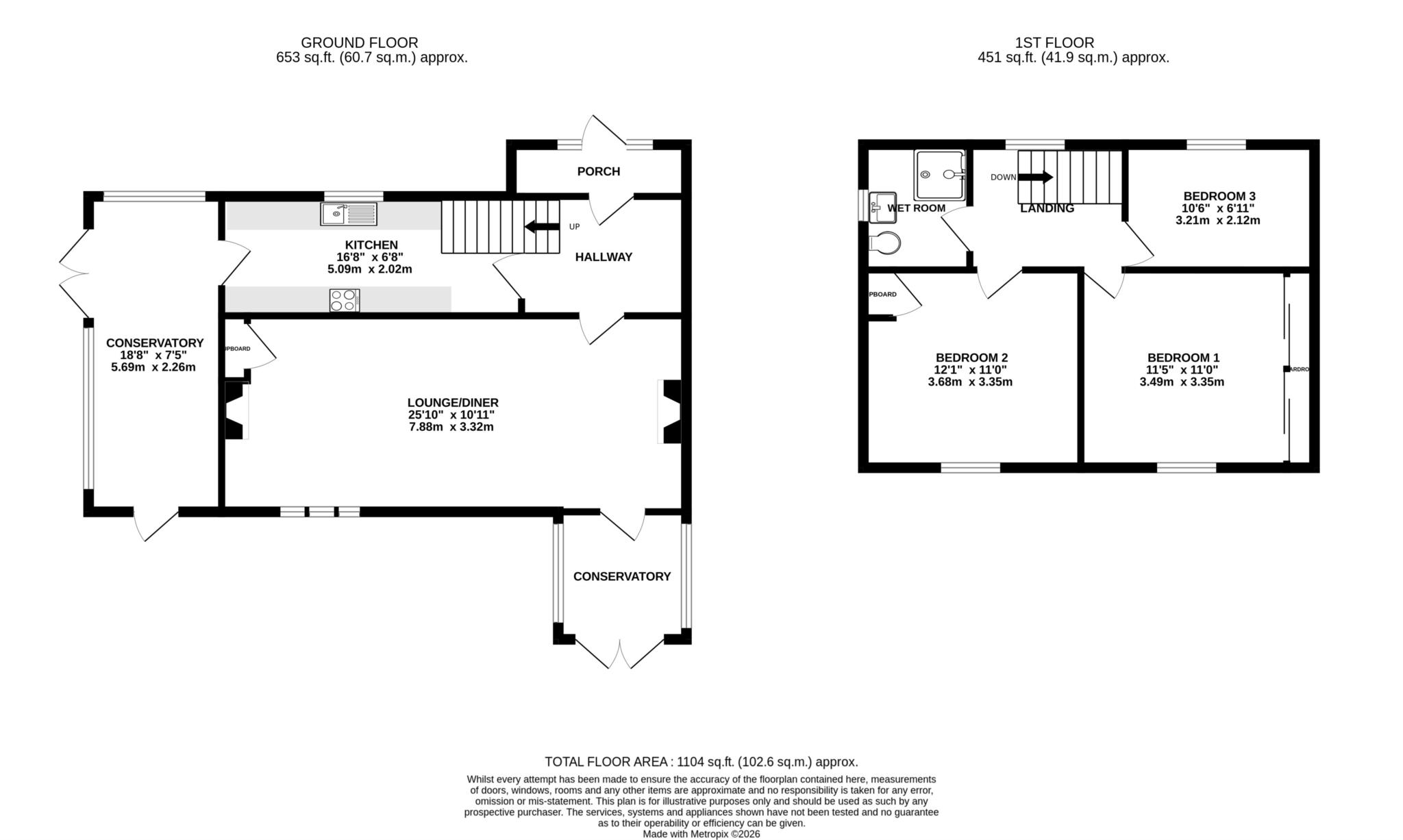 Salhouse Road, Norwich floorplan