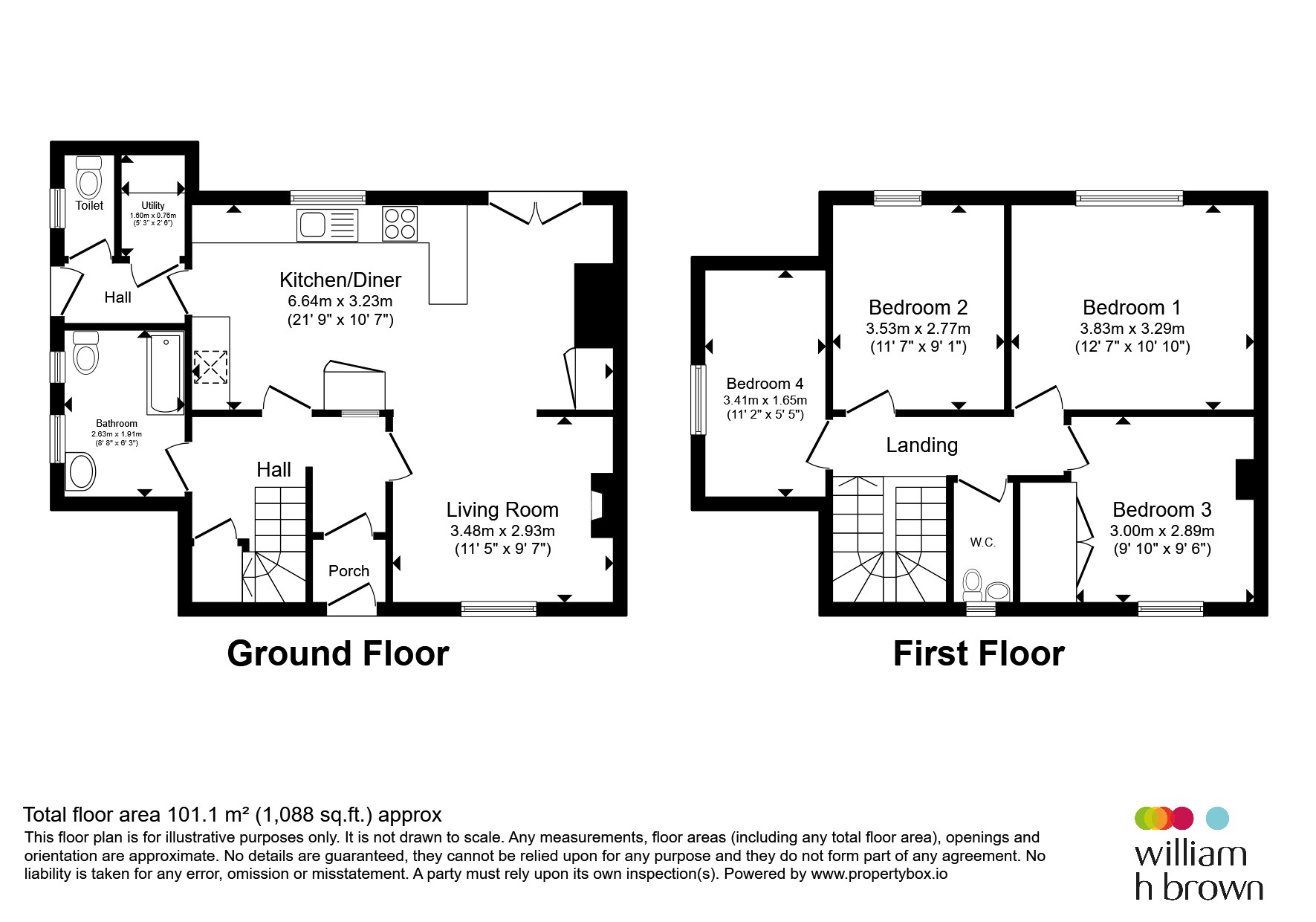 21, Heath View, Saxmundham floorplan