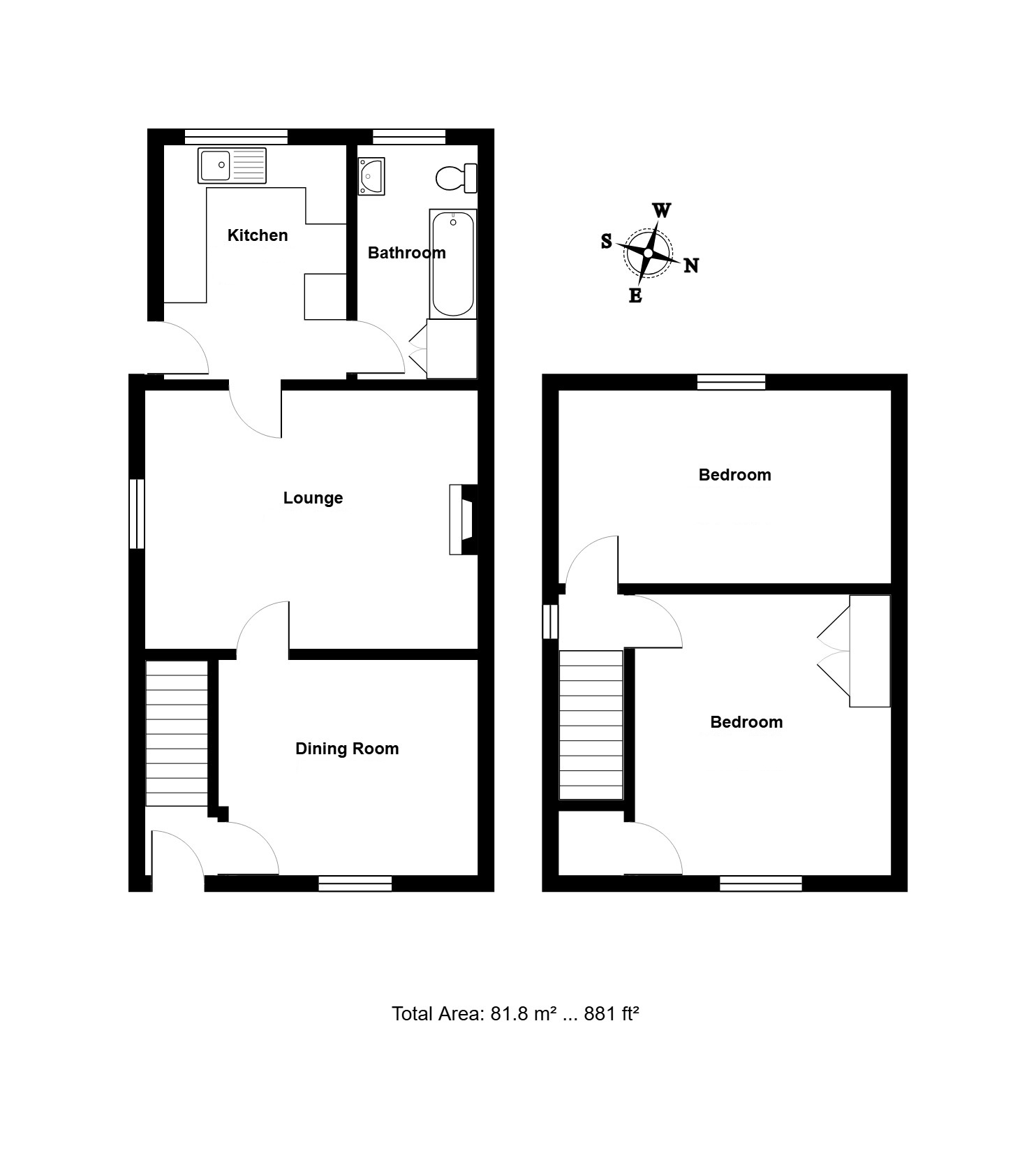 23, Norwich Road, Claydon, Ipswich, Suffolk, IP6 floorplan