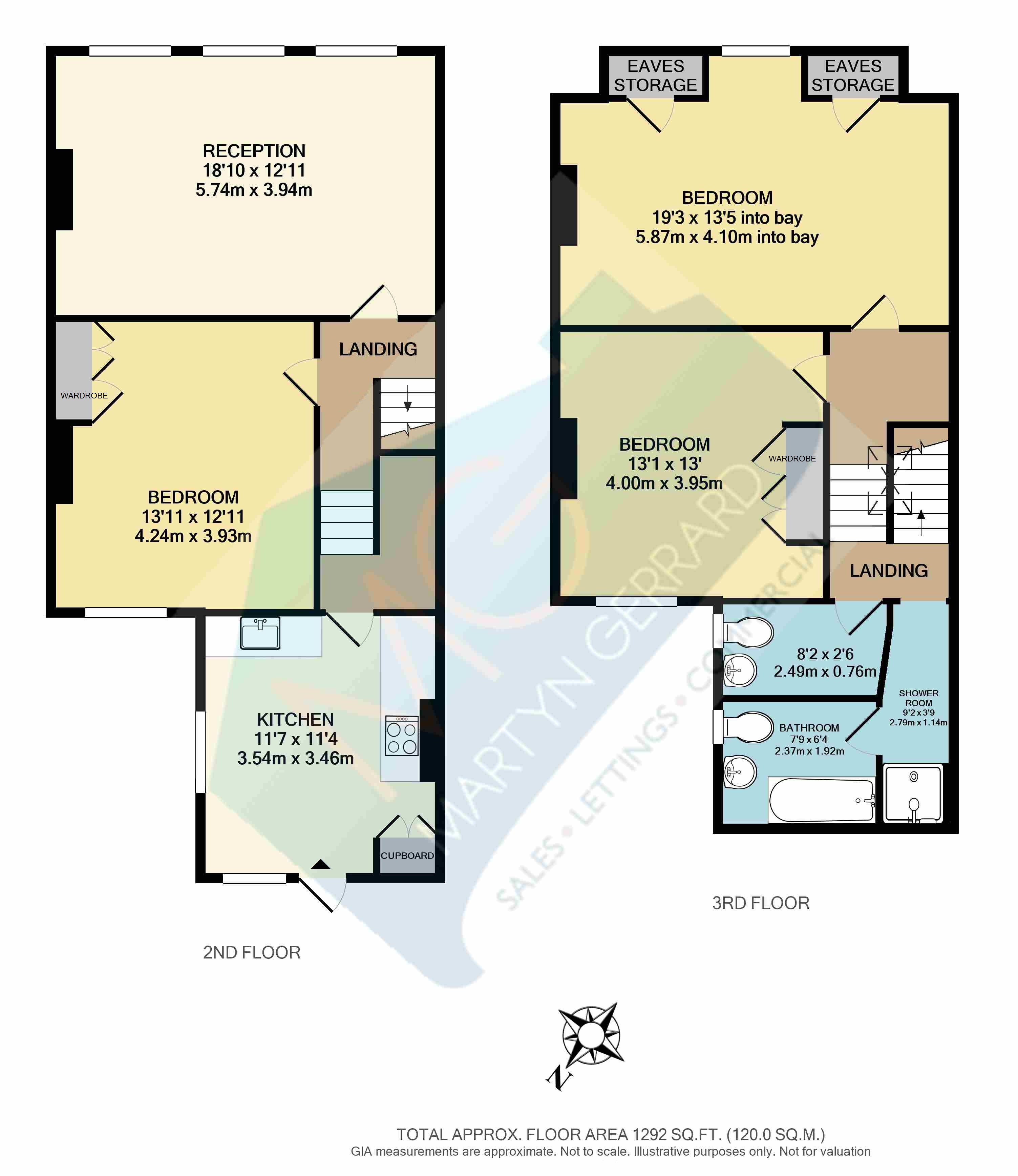 133, Avenue Mews, London floorplan