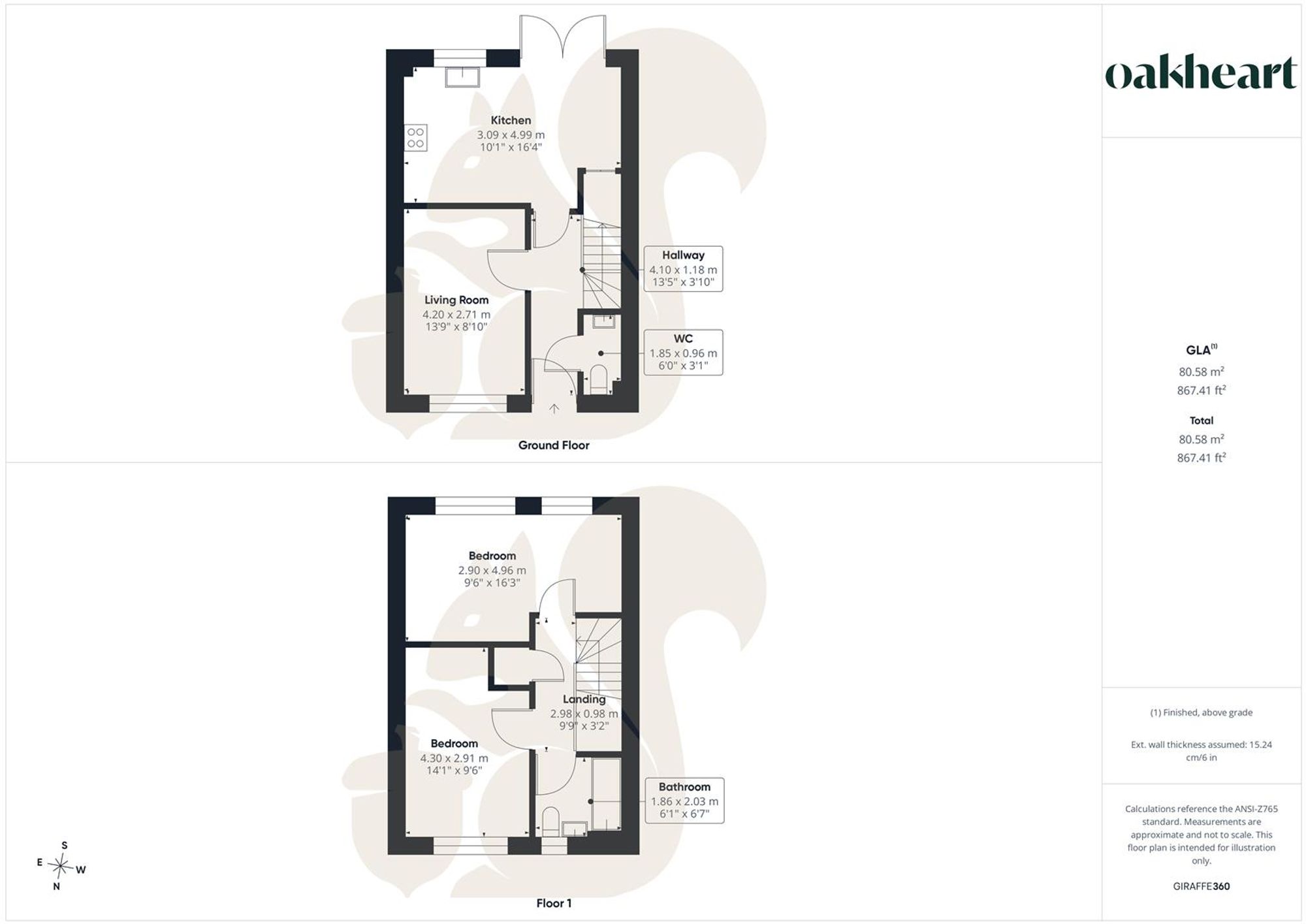 22 Robinson Close, Colchester floorplan