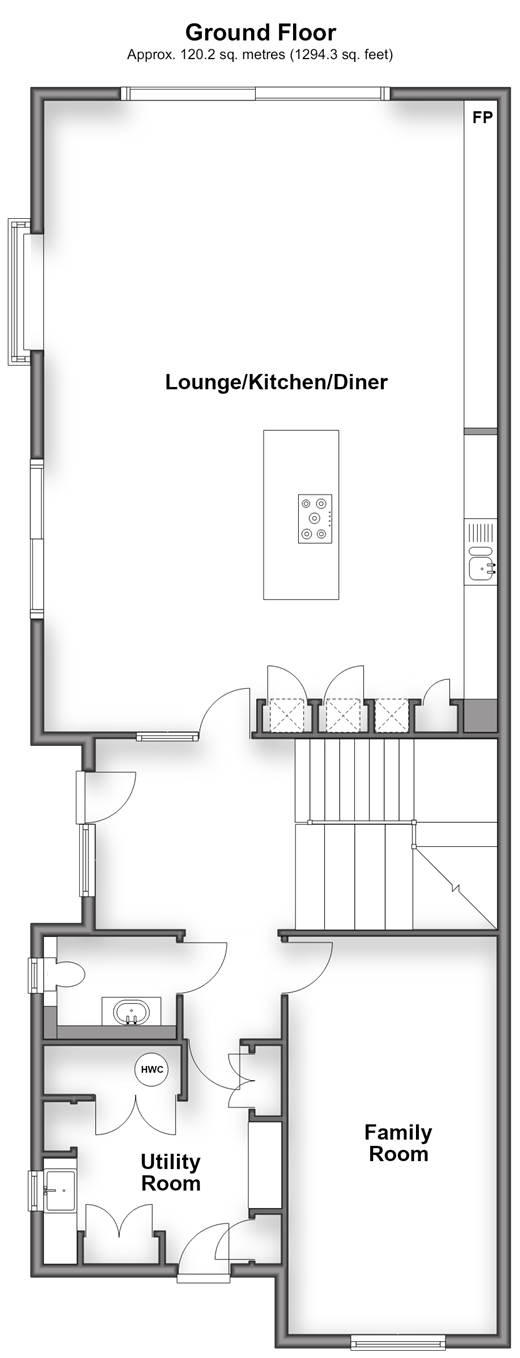 Hartfield Road Cowden, Edenbridge floorplan
