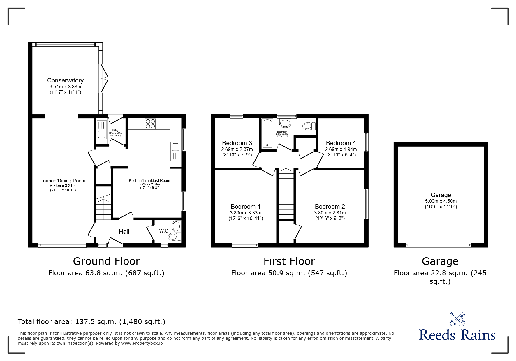 22, Dane Grove, Chester floorplan